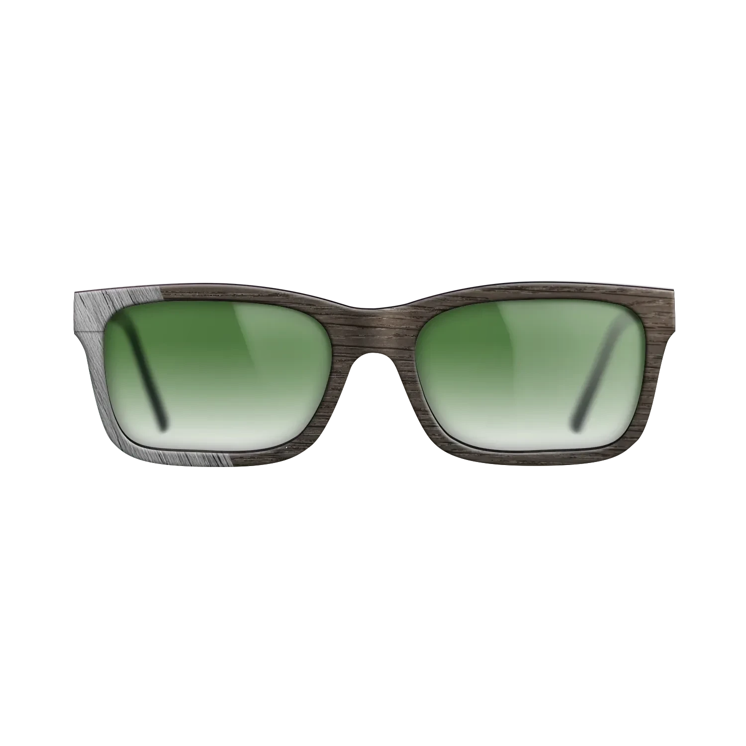 Poplar Dyed: Grey,Fumed Oak: Bauhaus - The Sage - Rectangle - SIRIS wood optic