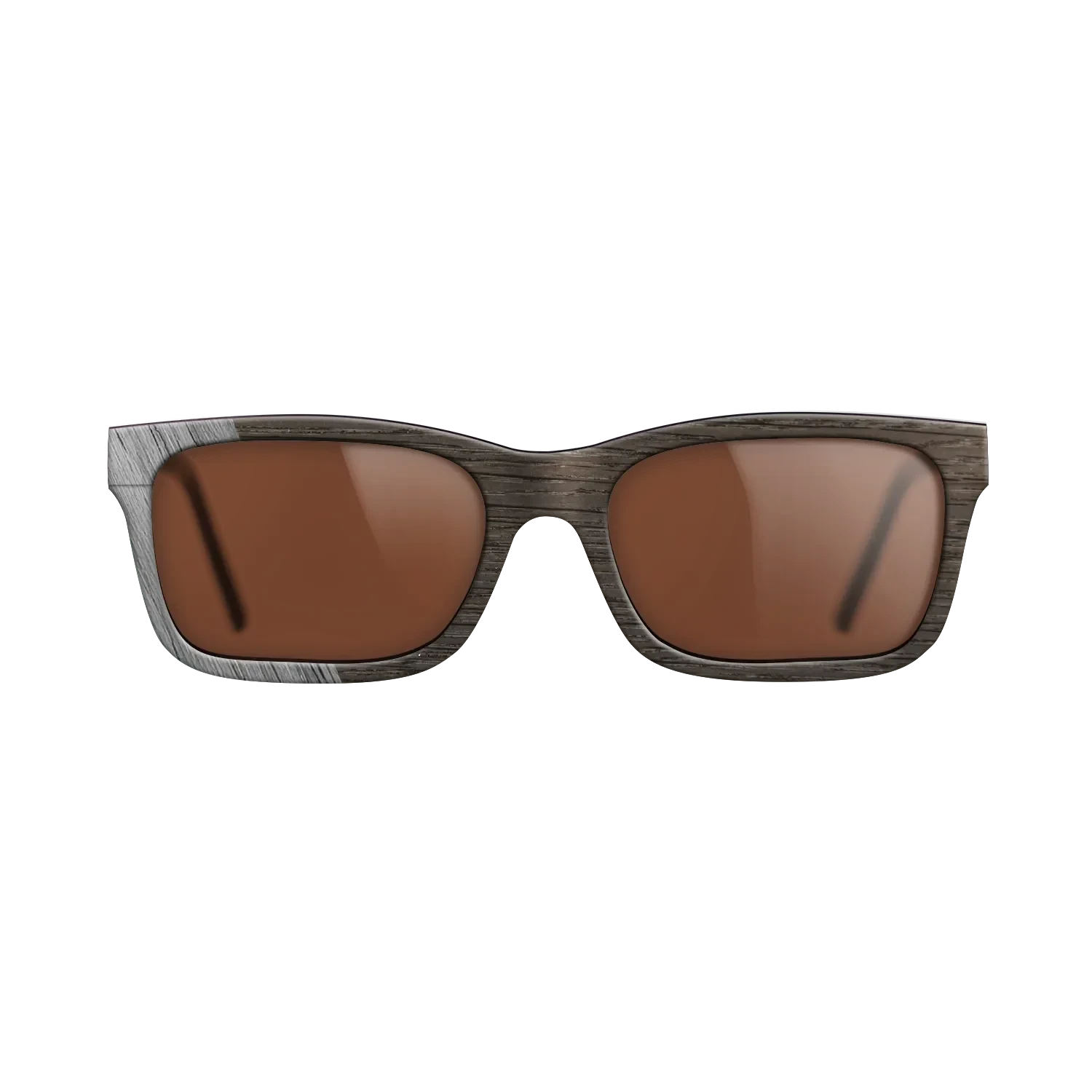 Poplar Dyed: Grey,Fumed Oak: Bauhaus - The Sage - Rectangle - SIRIS wood optic