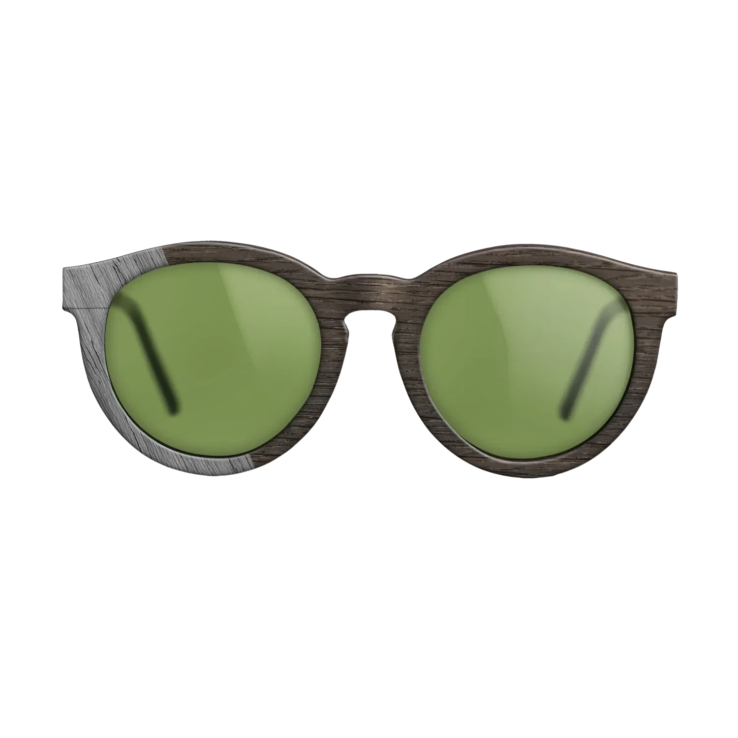 Poplar Dyed: Grey,Fumed Oak: Bauhaus - The Rebel - Round - SIRIS wood optic