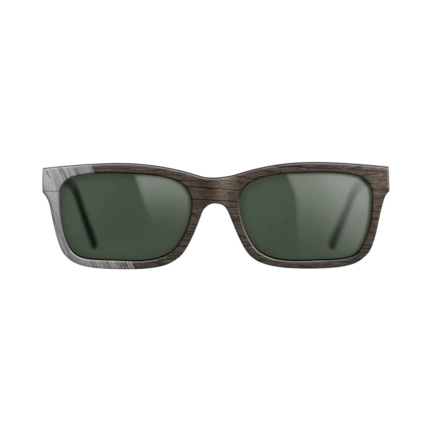 Poplar Dyed: Grey,Fumed Oak: Bauhaus - The Sage - Rectangle - SIRIS wood optic