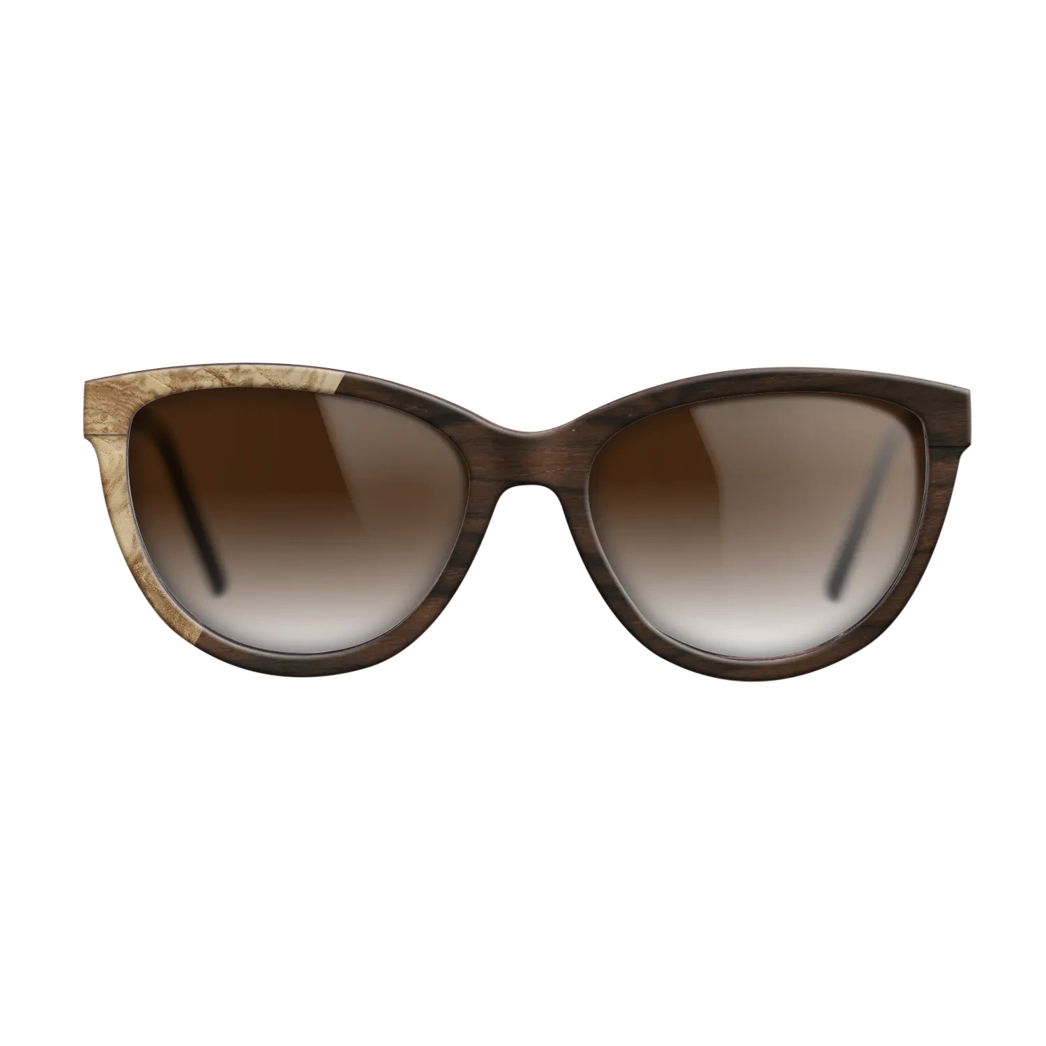 Ziricote Dark Quartered,Olive Burl: Binary - The Maiden - Cat - SIRIS wood optic