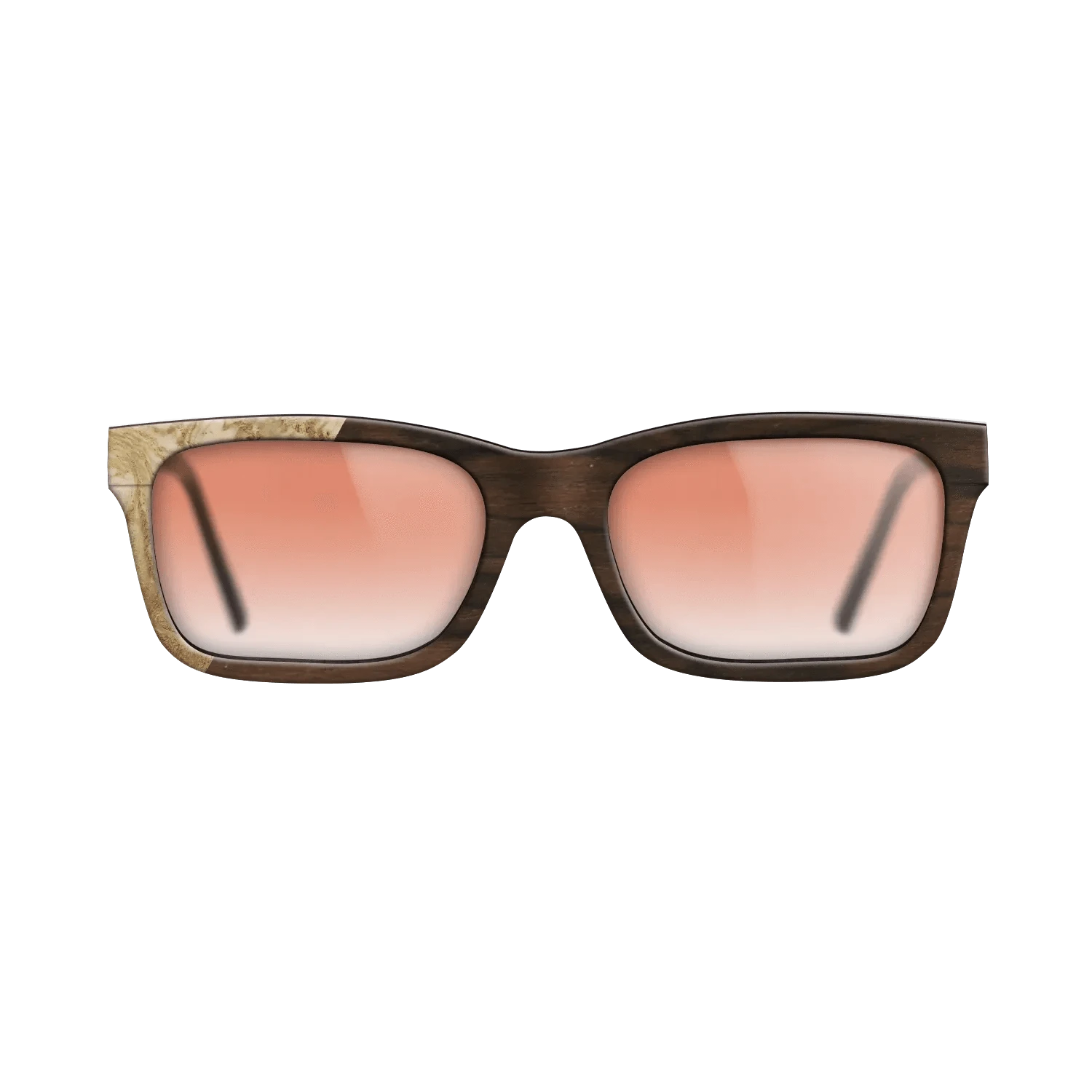 Ziricote Dark Quartered,Olive Burl: Binary - The Sage - Rectangle - SIRIS wood optic