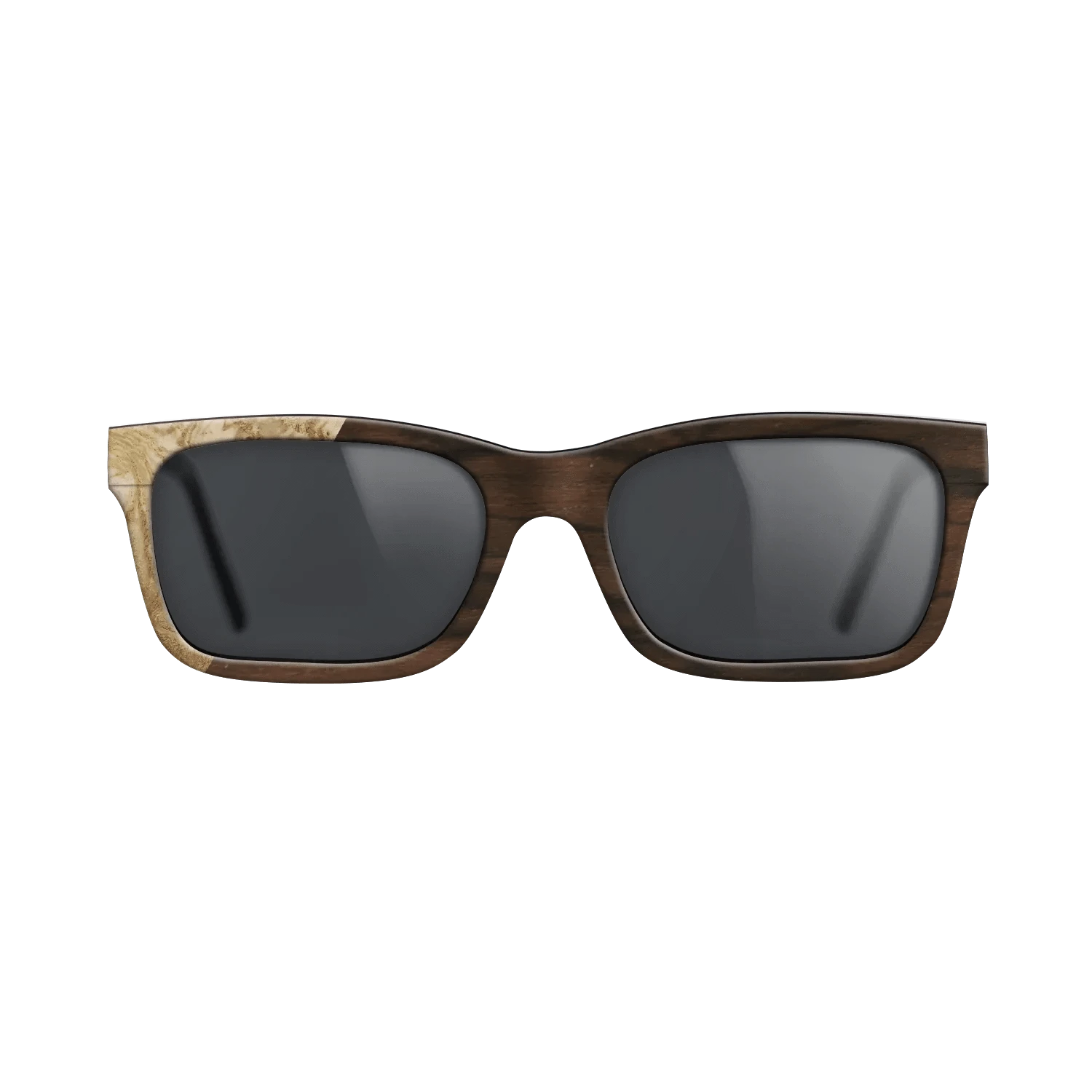Ziricote Dark Quartered,Olive Burl: Binary - The Sage - Rectangle - SIRIS wood optic