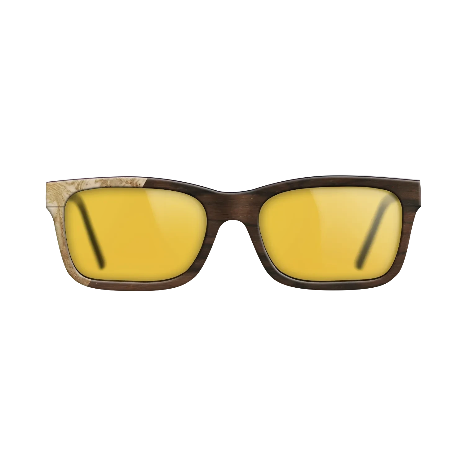 Ziricote Dark Quartered,Olive Burl: Binary - The Sage - Rectangle - SIRIS wood optic