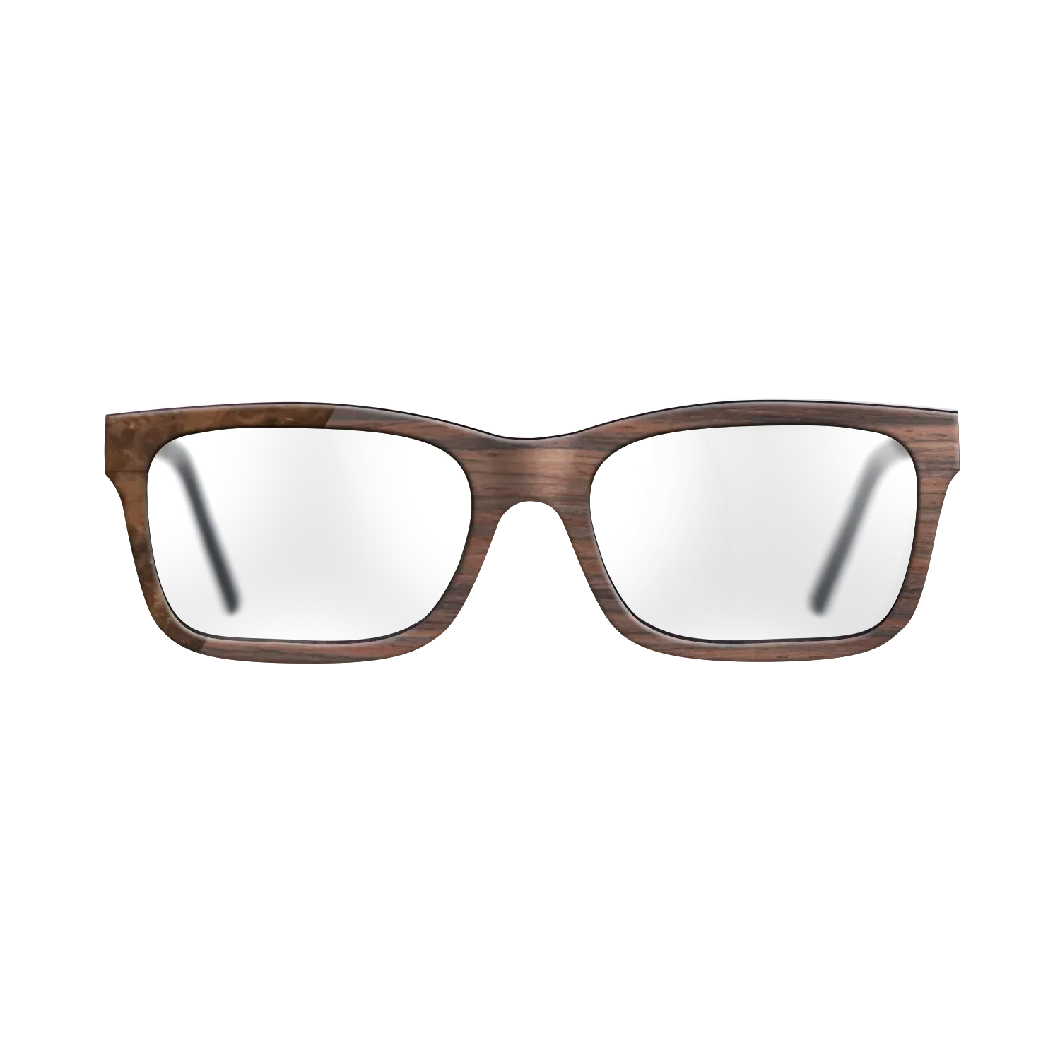 Rosewood Reconstituted,Walnut Burl: Binary - The Sage - Rectangle - SIRIS wood optic