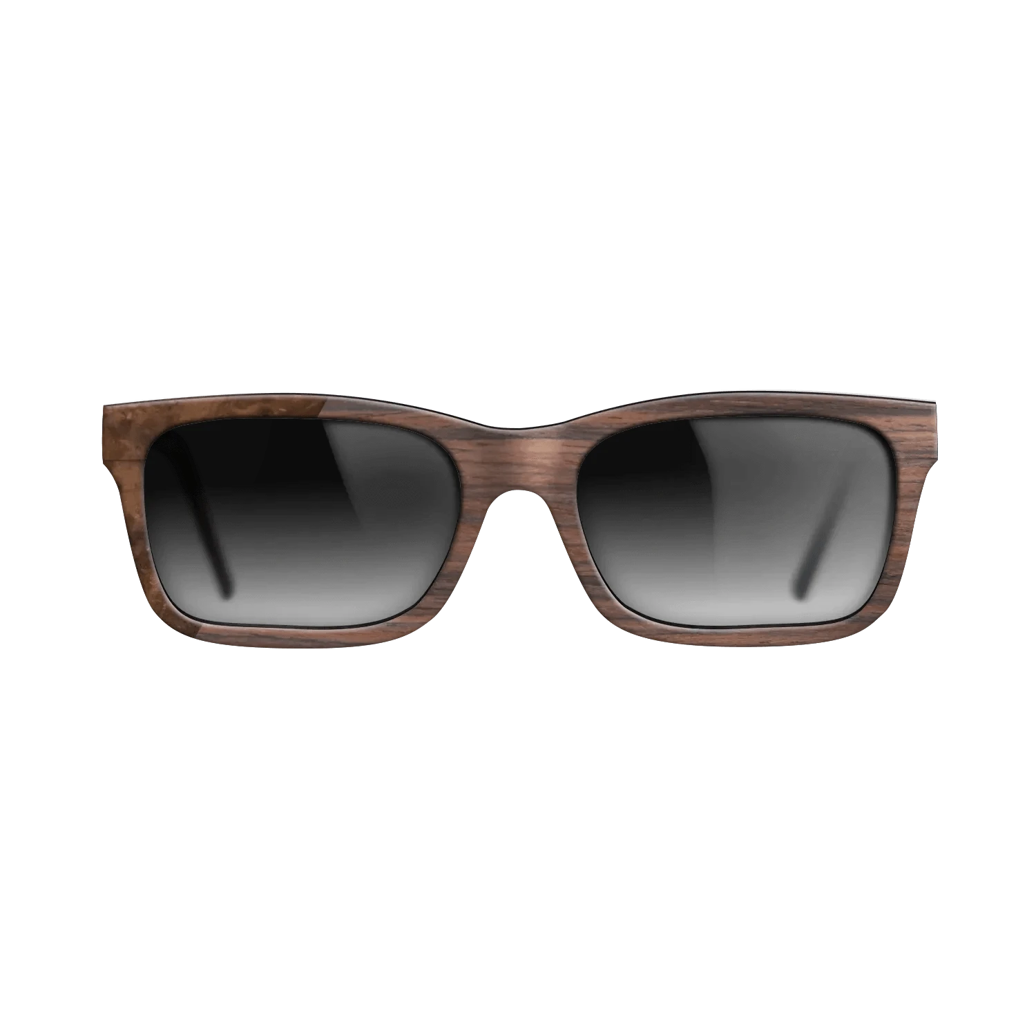 Rosewood Reconstituted,Walnut Burl: Binary - The Sage - Rectangle - SIRIS wood optic