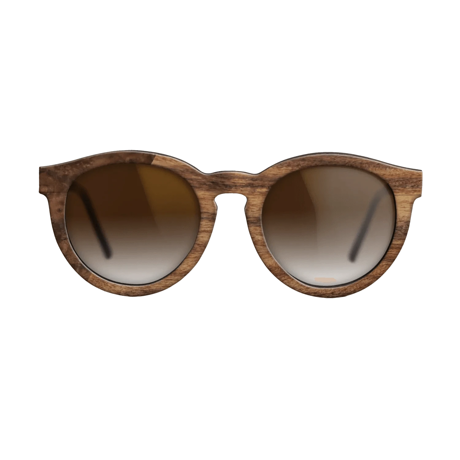 Walnut Burl,Santos Rosewood Light: Binary - The Rebel - Round - SIRIS wood optic