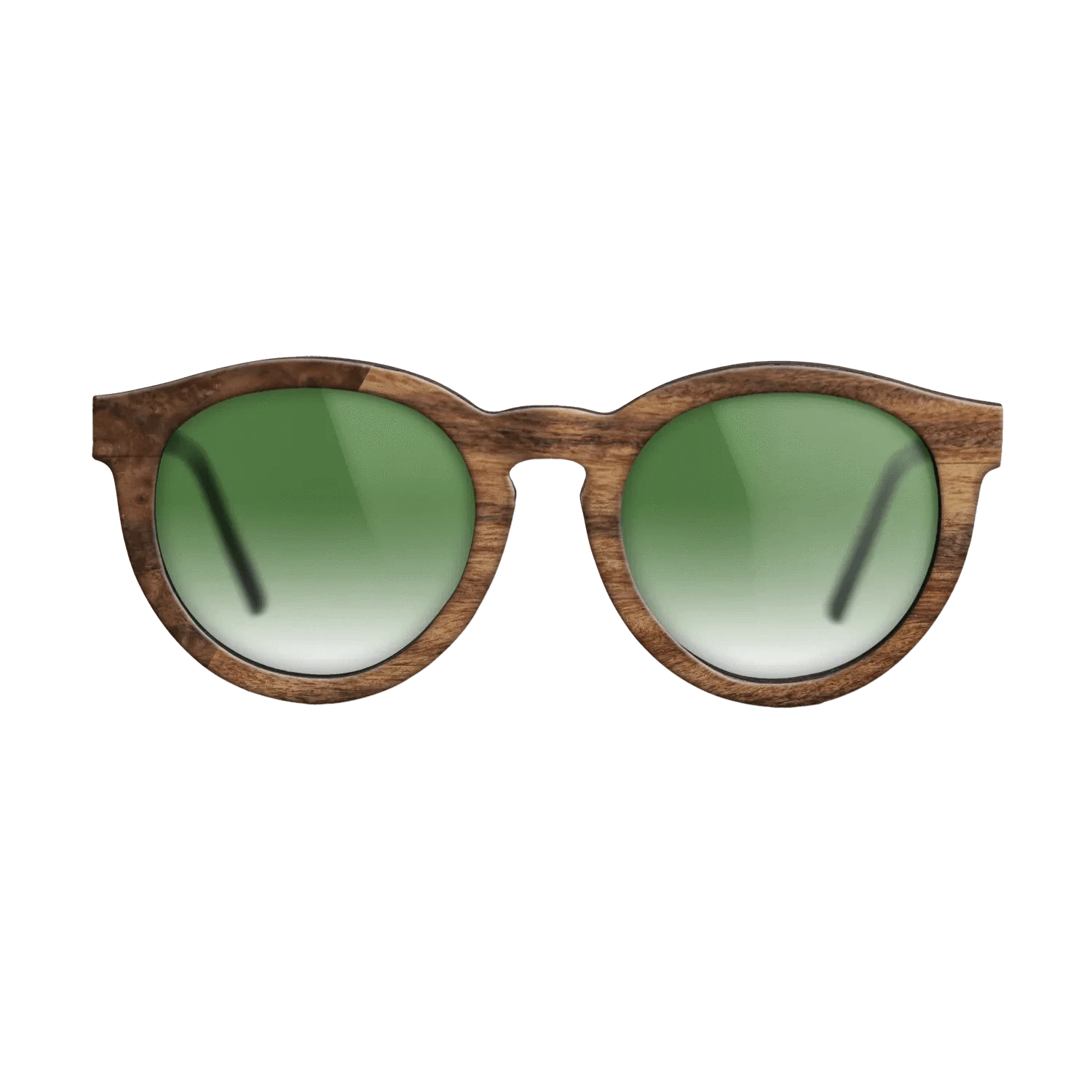 Walnut Burl,Santos Rosewood Light: Binary - The Rebel - Round - SIRIS wood optic