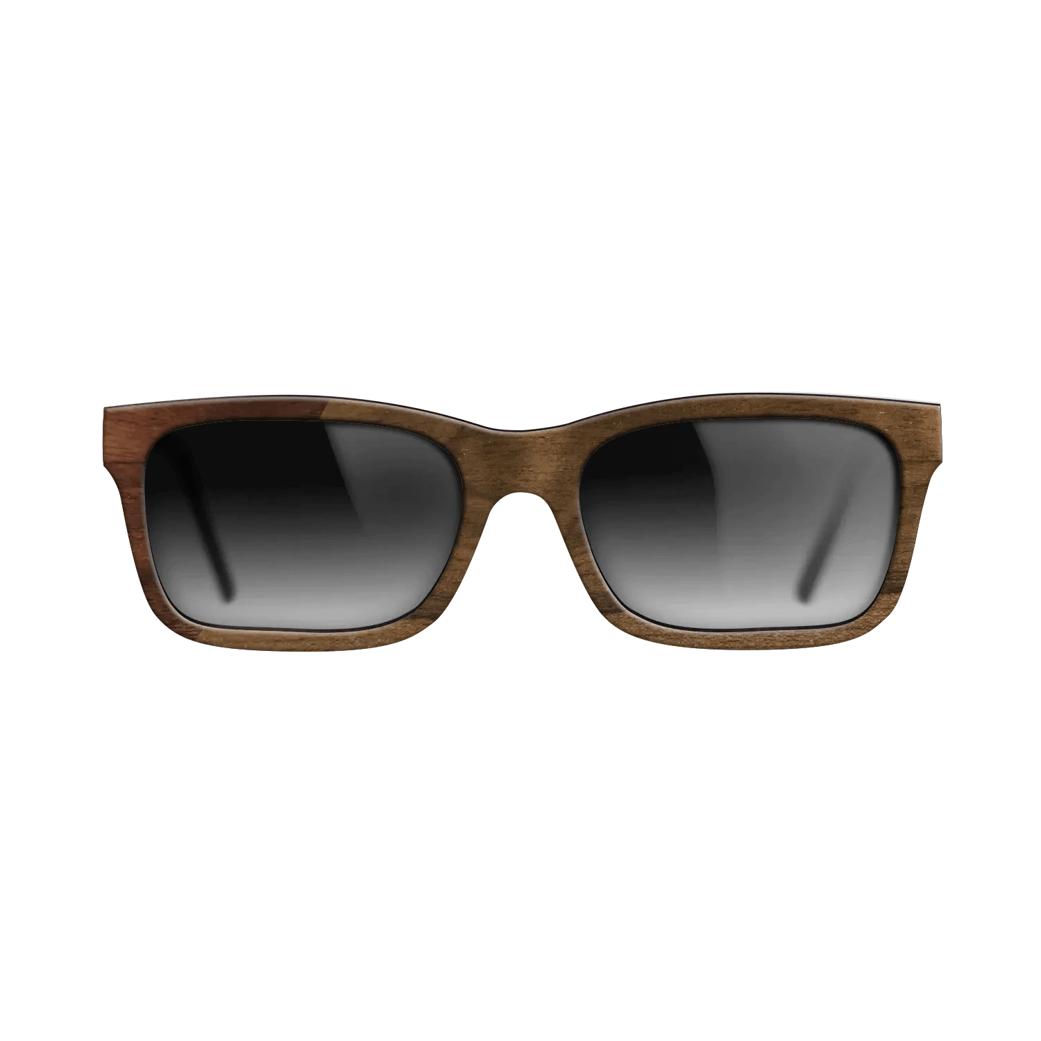 Ziricote Dark Quartered,Walnut Claro Dark: Binary - The Sage - Rectangle - SIRIS wood optic
