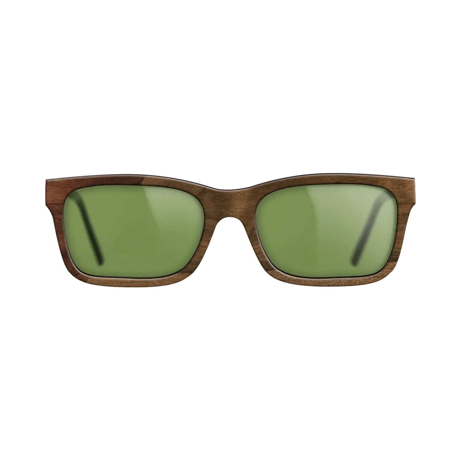 Ziricote Dark Quartered,Walnut Claro Dark: Binary - The Sage - Rectangle - SIRIS wood optic