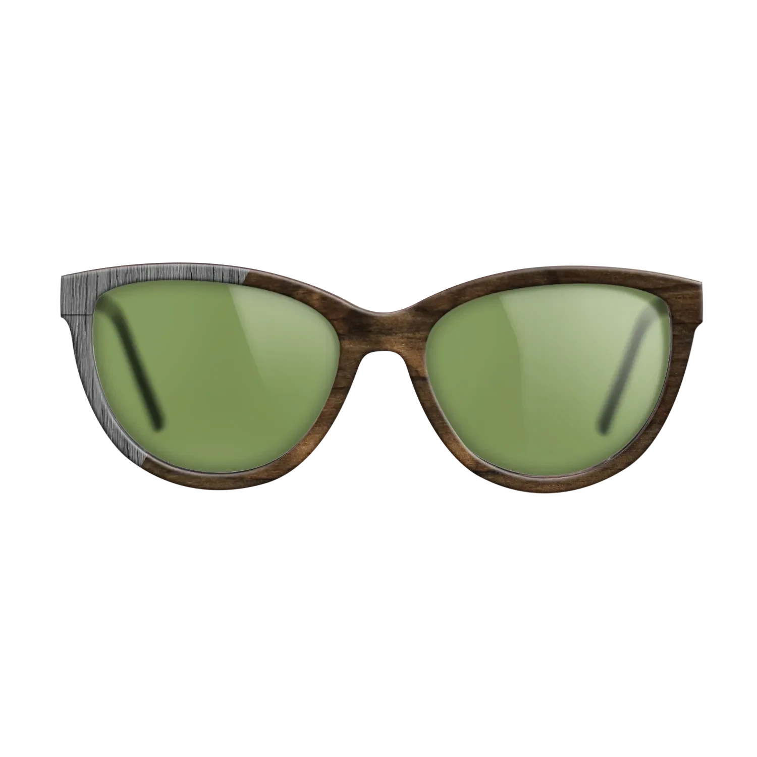 Ziricote Dark Quartered,Poplar Dyed: Grey: Binary - The Maiden - Cat - SIRIS wood optic