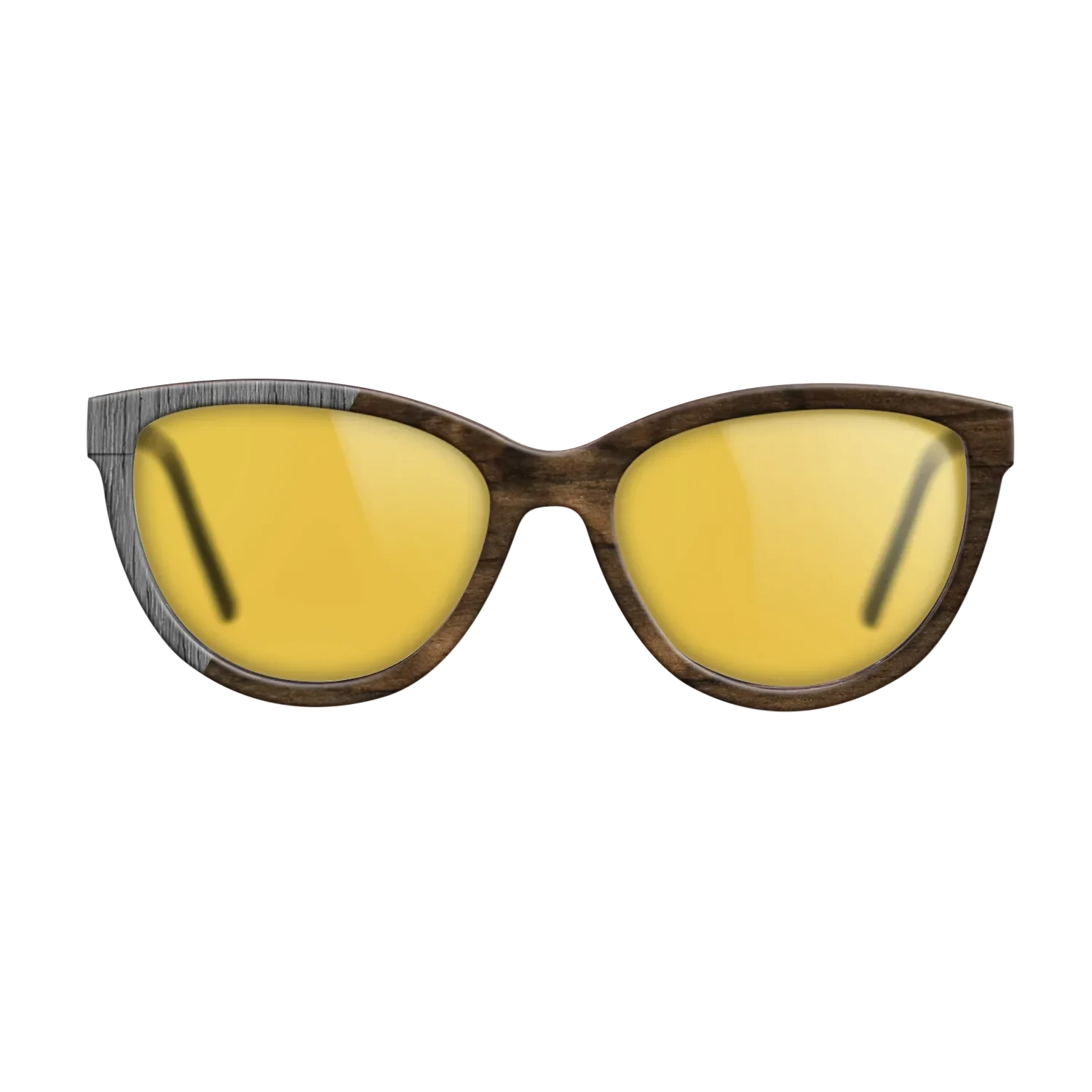 Ziricote Dark Quartered,Poplar Dyed: Grey: Binary - The Maiden - Cat - SIRIS wood optic