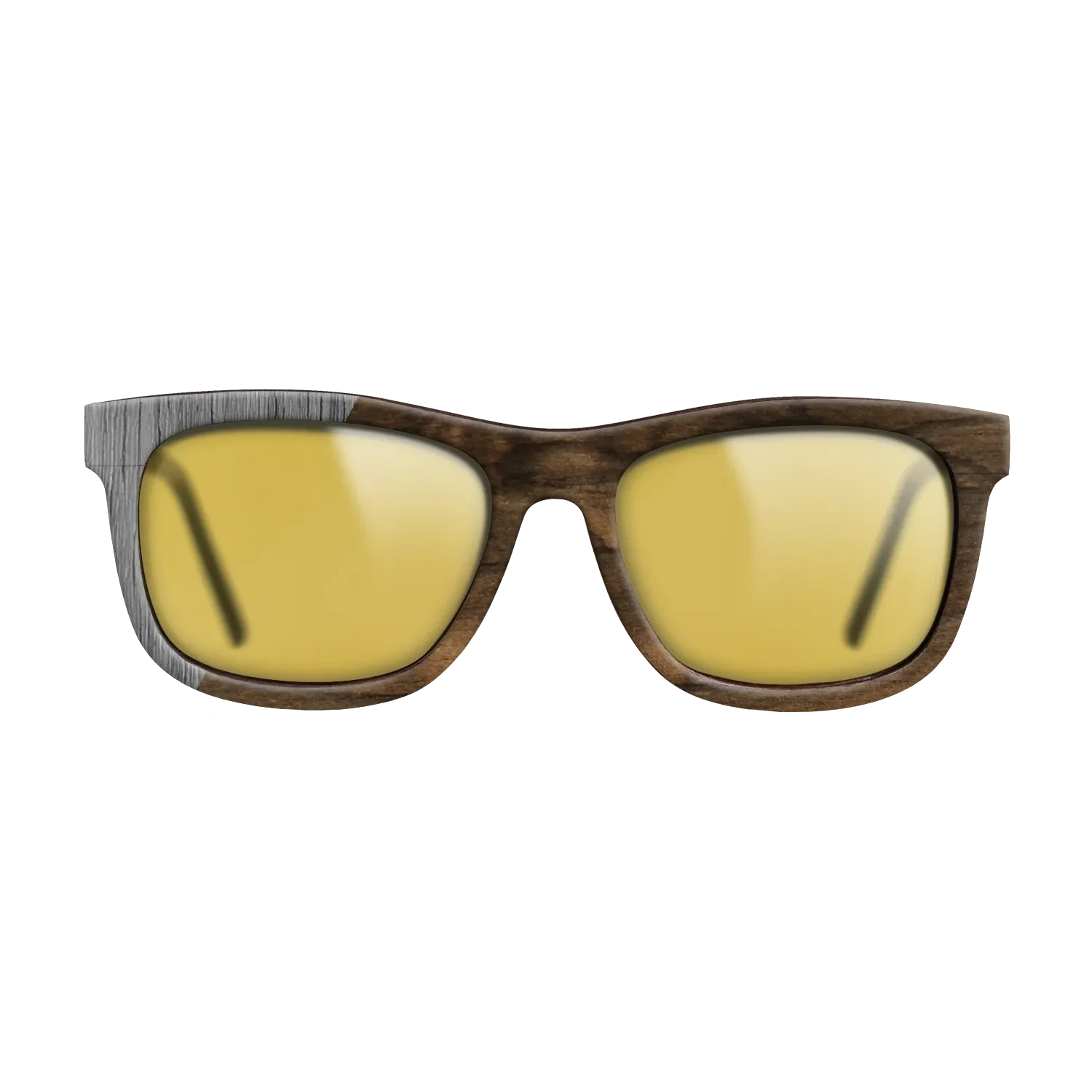 Ziricote Dark Quartered,Poplar Dyed: Grey: Binary - The Hero - Square - SIRIS wood optic