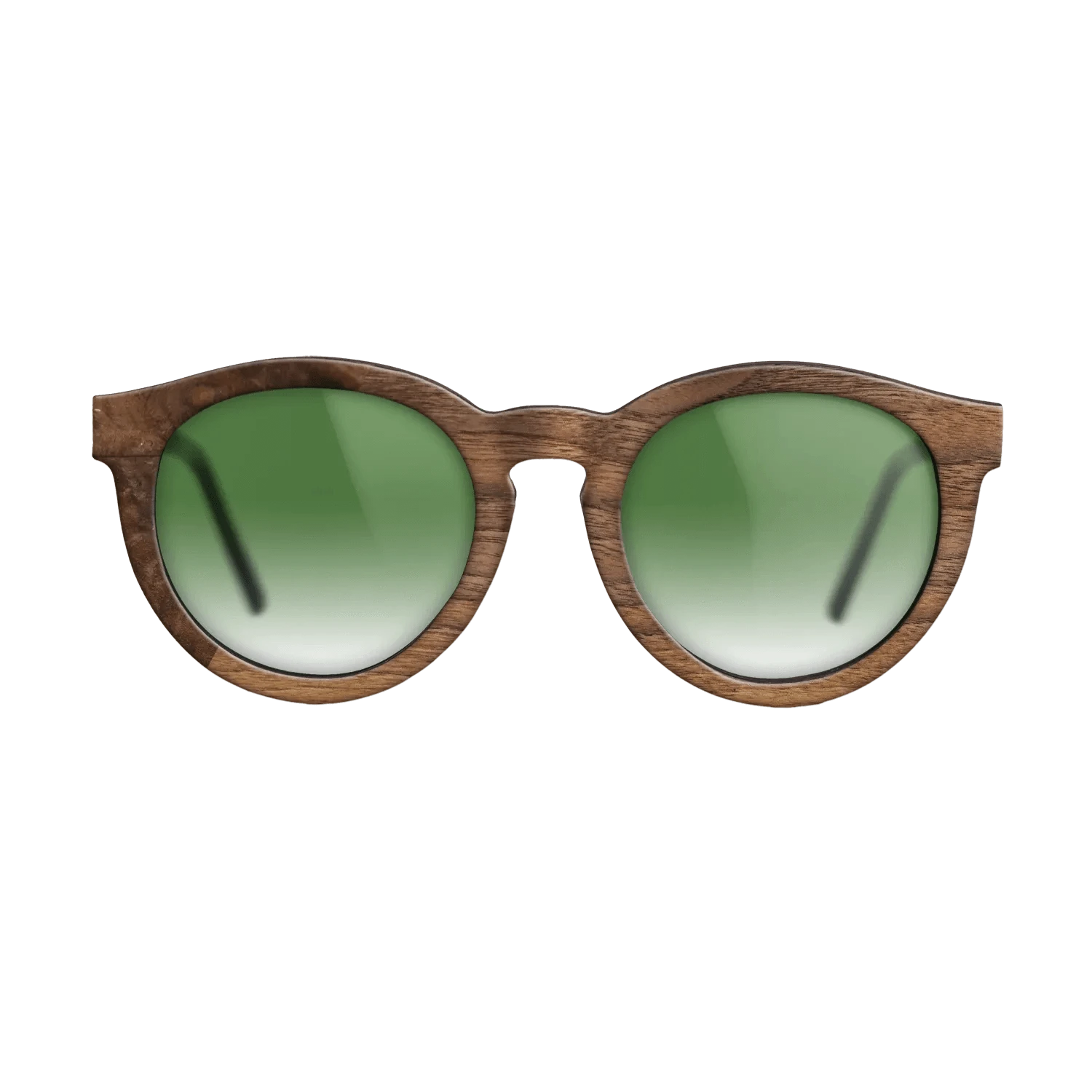 Walnut Claro Light,Walnut Burl: Binary - The Rebel - Round - SIRIS wood optic