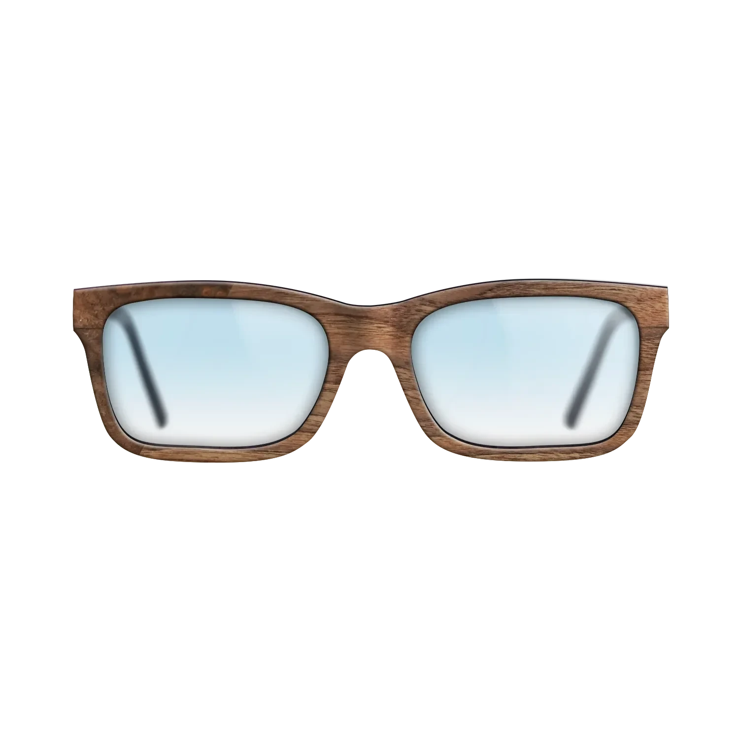 Walnut Claro Light,Walnut Burl: Binary - The Sage - Rectangle - SIRIS wood optic