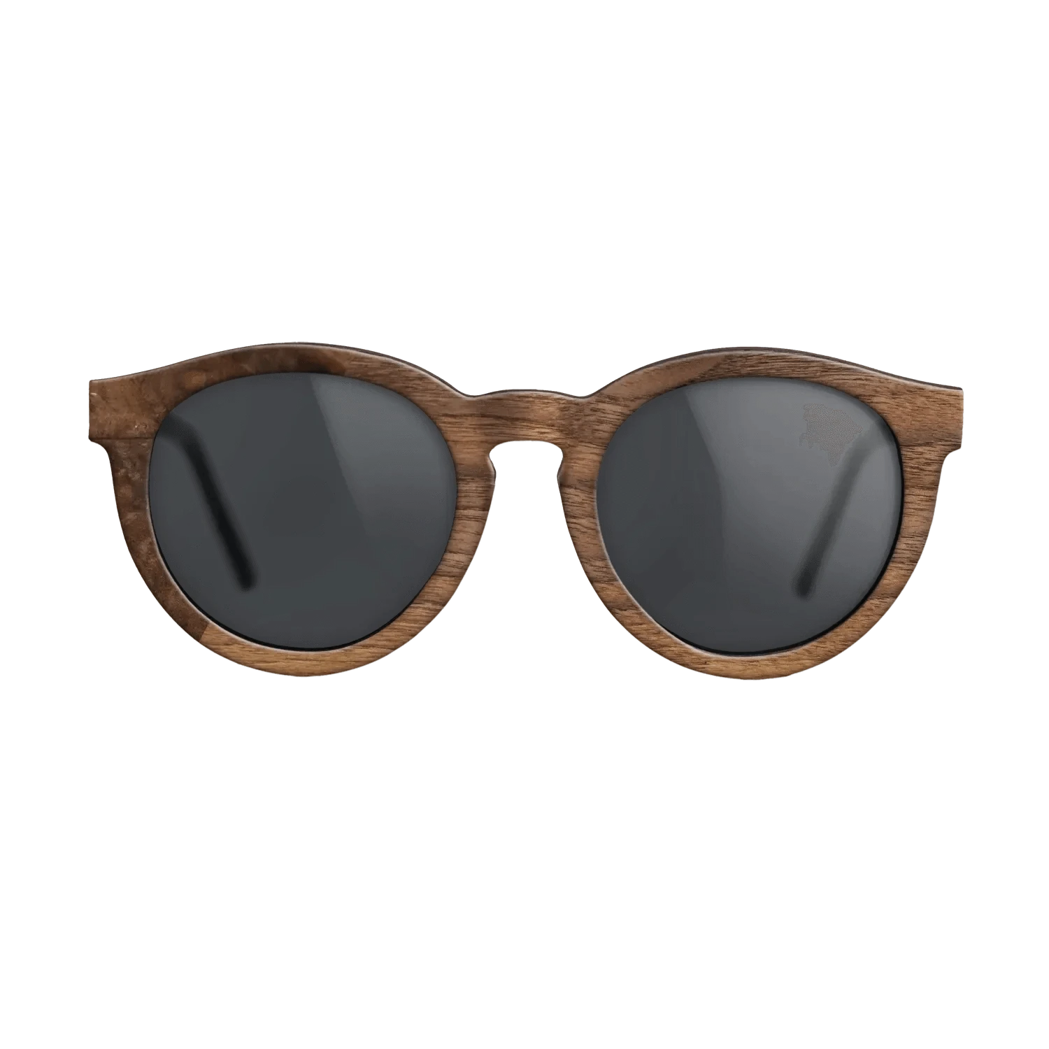 Walnut Claro Light,Walnut Burl: Binary - The Rebel - Round - SIRIS wood optic