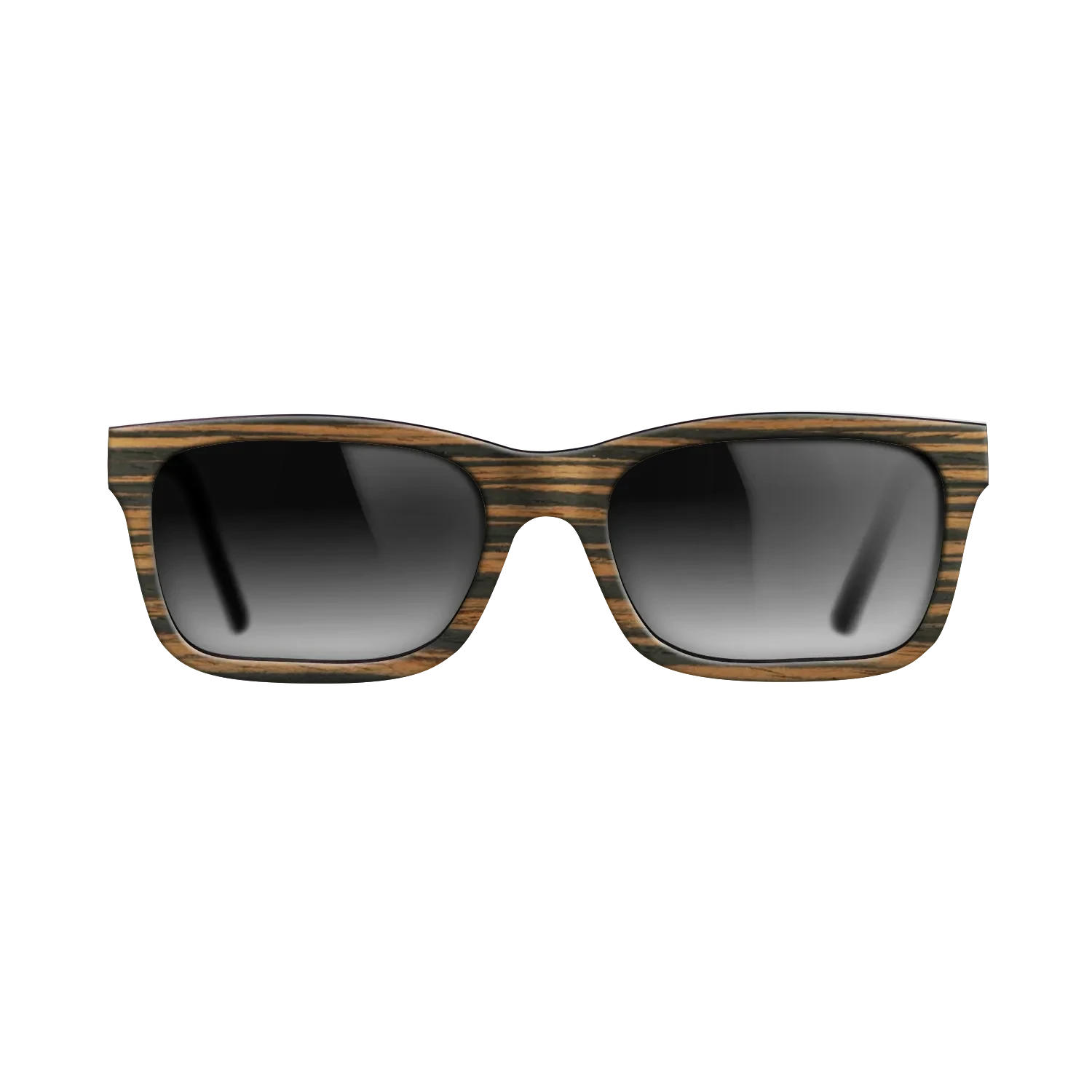 ItalianEbony FullFront BlackWalnut - The Sage - Rectangle - 2164 - Noir - SIRIS wood optic