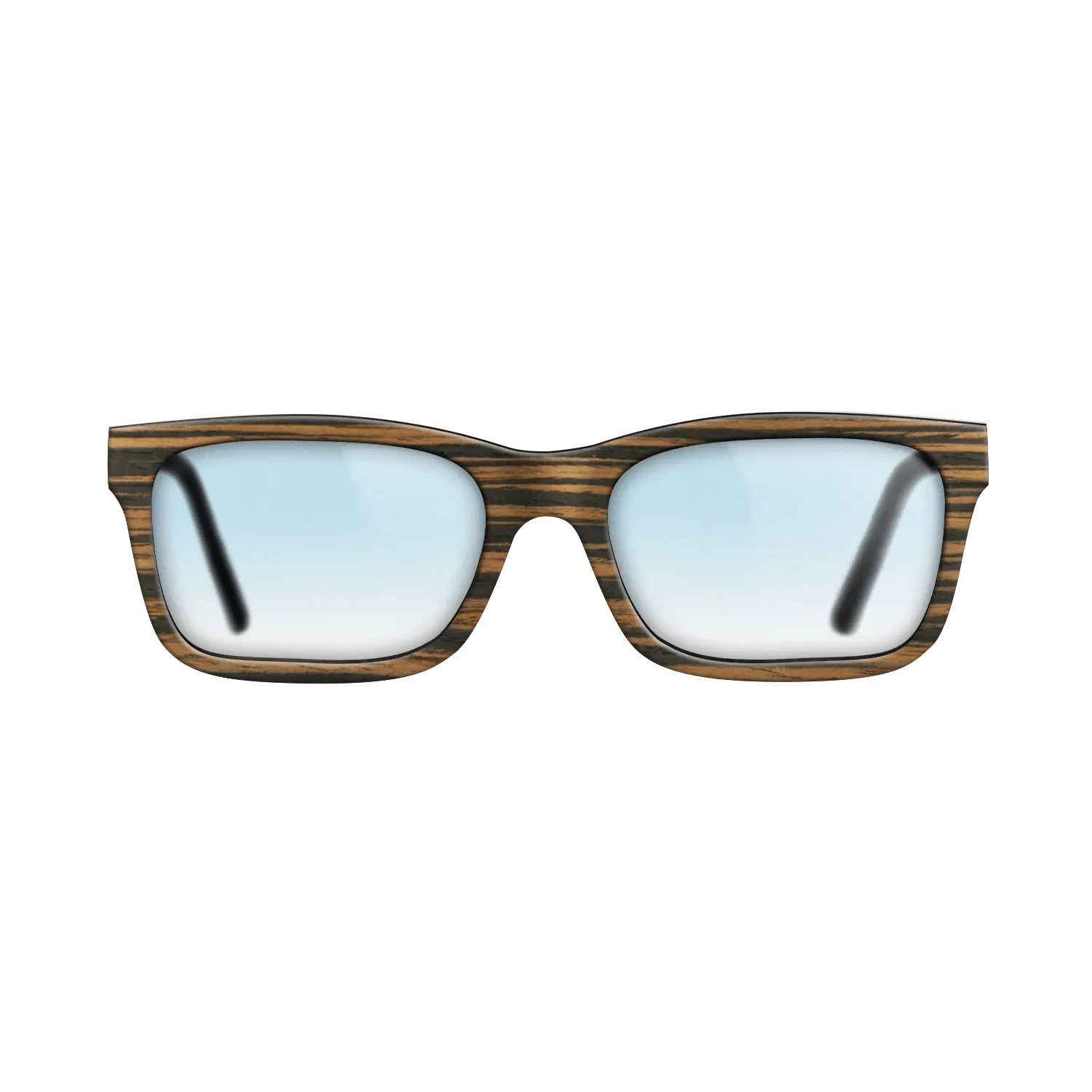 ItalianEbony FullFront BlackWalnut - The Sage - Rectangle - 2164 - Noir - SIRIS wood optic