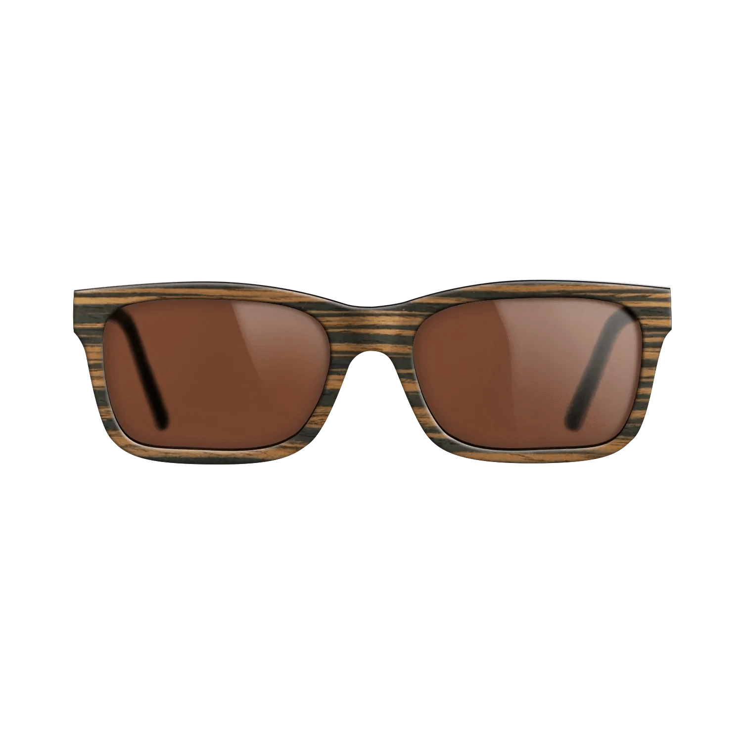 ItalianEbony FullFront BlackWalnut - The Sage - Rectangle - 2164 - Noir - SIRIS wood optic