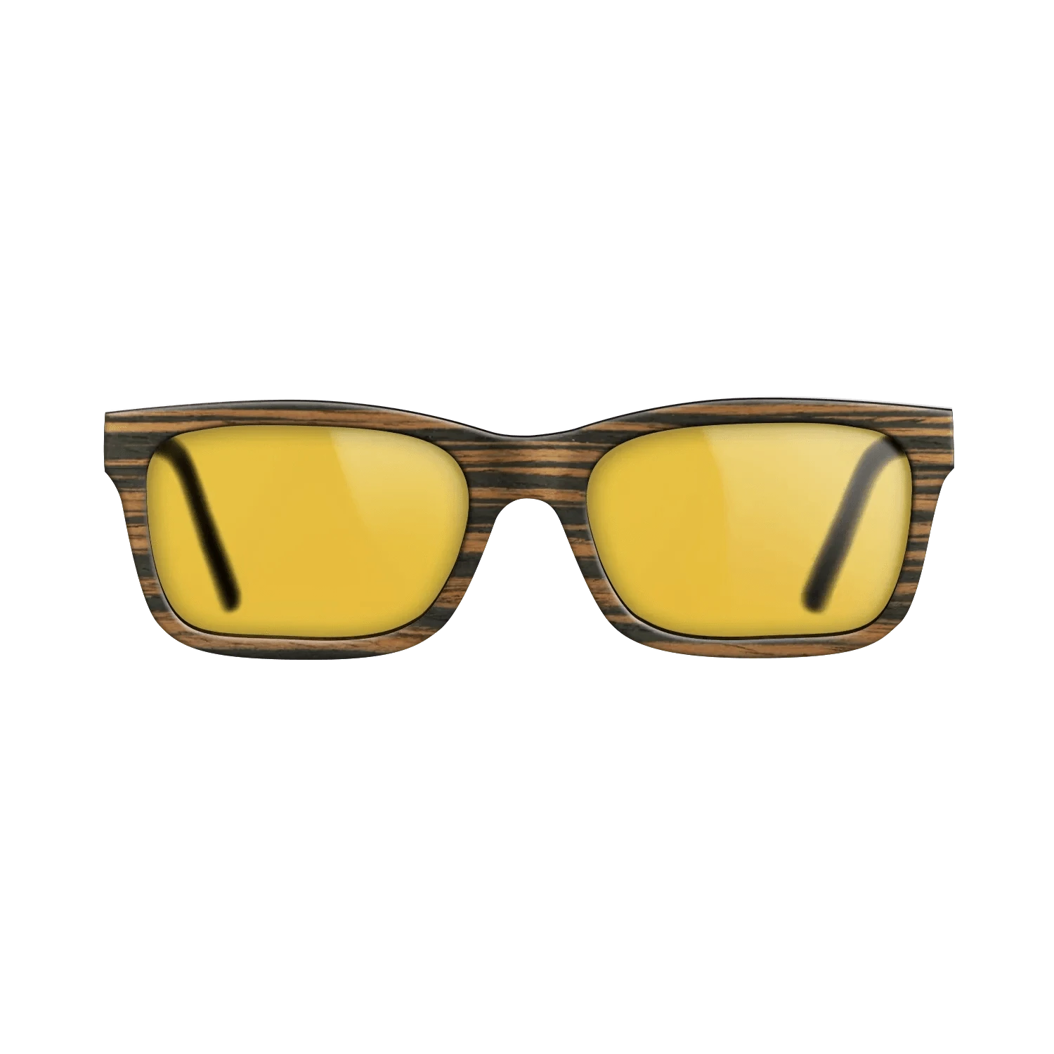 ItalianEbony FullFront BlackWalnut - The Sage - Rectangle - 2164 - Noir - SIRIS wood optic