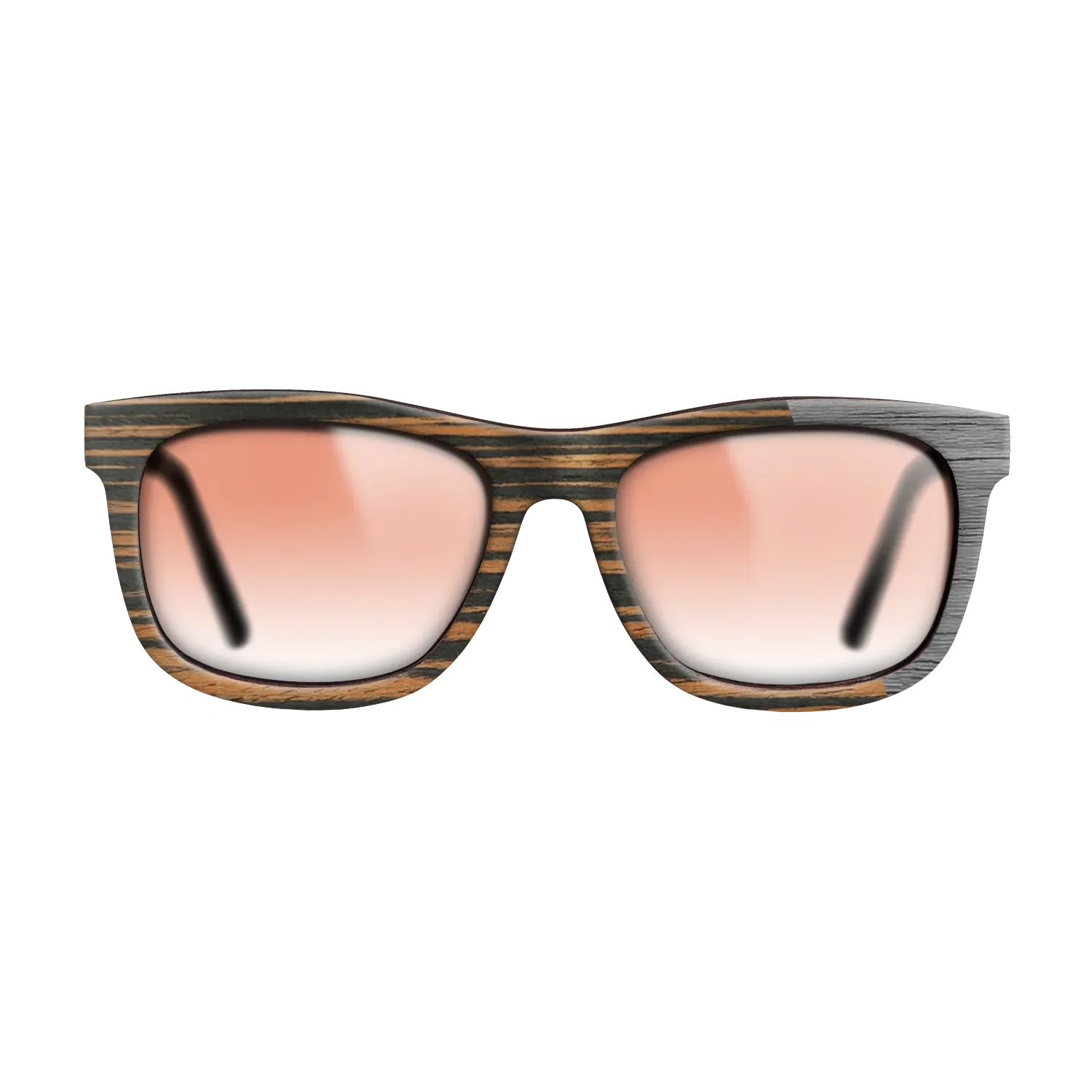 Italian Ebony Angled Grey Poplar - The Hero - Square - 2126- Noir - SIRIS wood optic