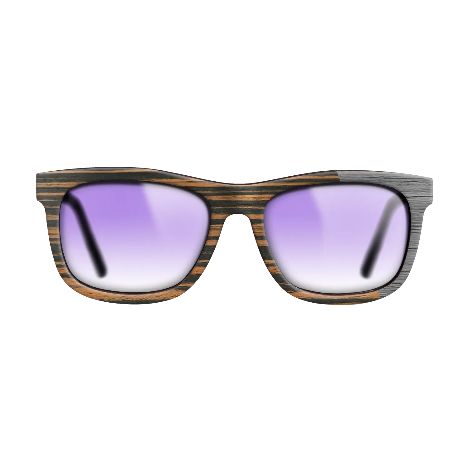 Italian Ebony Angled Grey Poplar - The Hero - Square - 2126- Noir - SIRIS wood optic