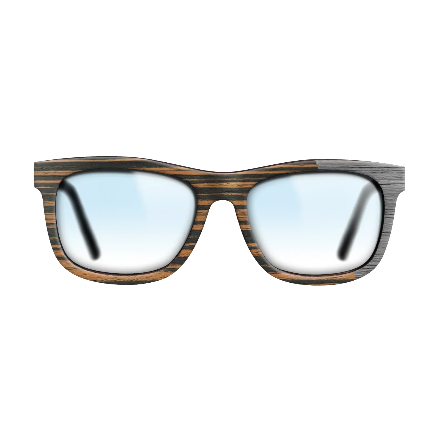 Italian Ebony Angled Grey Poplar - The Hero - Square - 2126- Noir - SIRIS wood optic