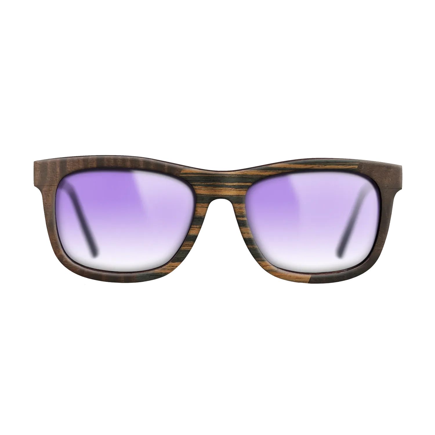 Italian Ebony,Fumed Eucalyptus,Kingwood: Angle Cut - The Hero - Square - 1267 - SIRIS wood optic