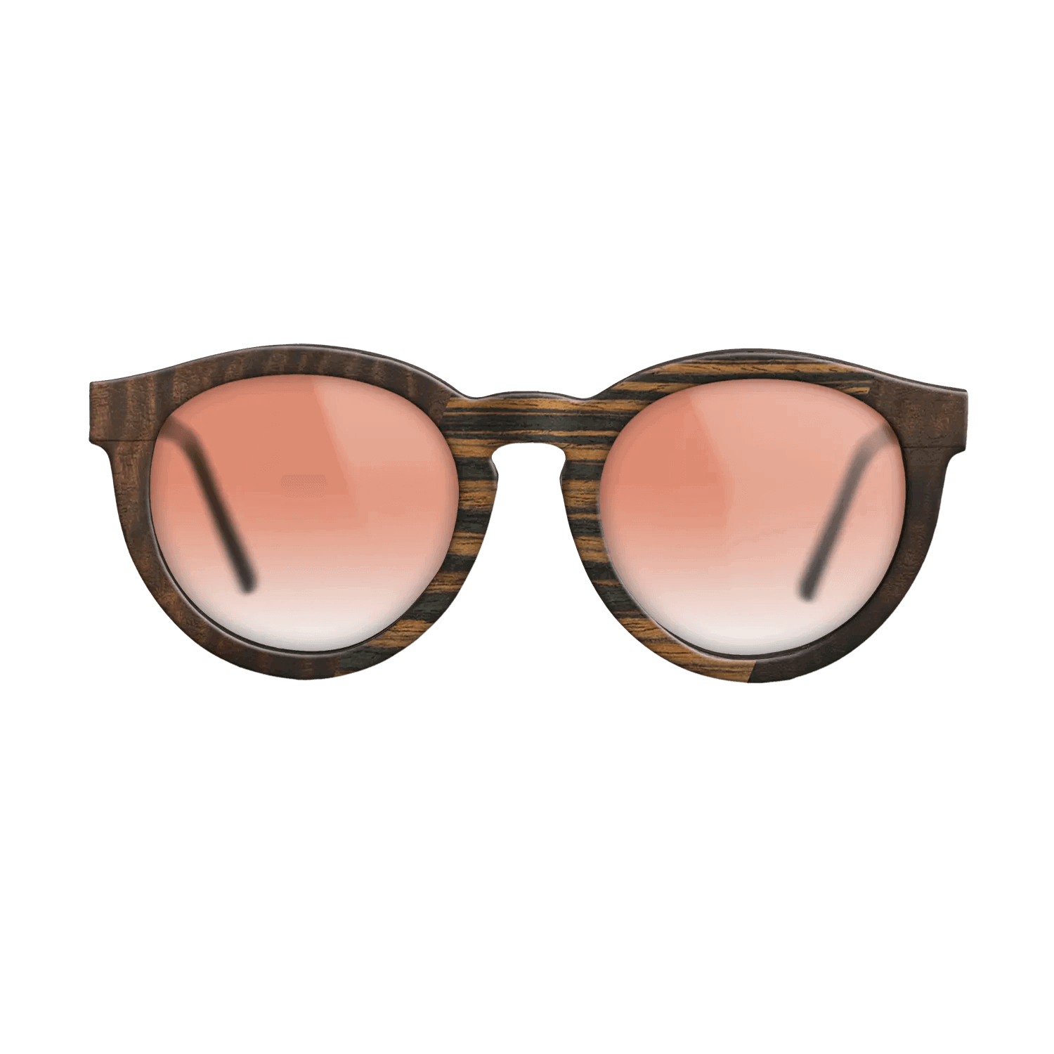 Italian Ebony,Fumed Eucalyptus,Kingwood: Angle Cut - The Rebel - Round - 1267 - SIRIS wood optic