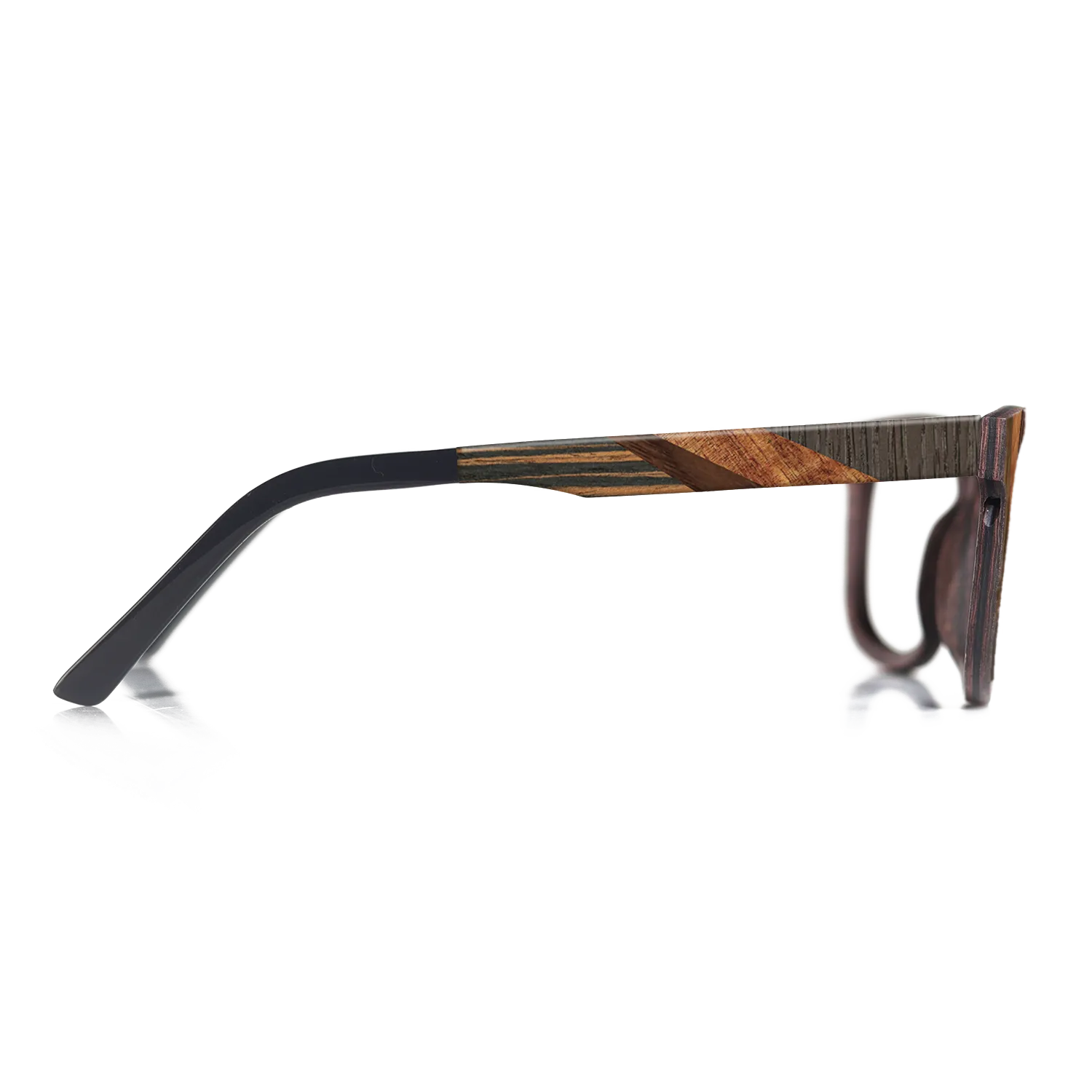 Italian Ebony,Fumed Oak,Koa,Fumed Eucalyptus,Kingwood: Recursive - The Sage - Rectangle - 1520 - SIRIS wood optic