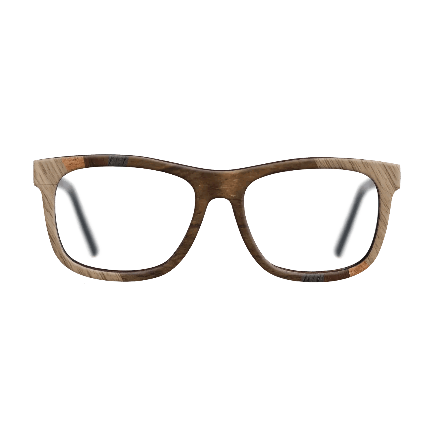 Italian Ebony,Fumed Oak,Koa,Ziricote Dark Quartered,Walnut Claro Light: Fractal - The Hero - Square - SIRIS wood optic