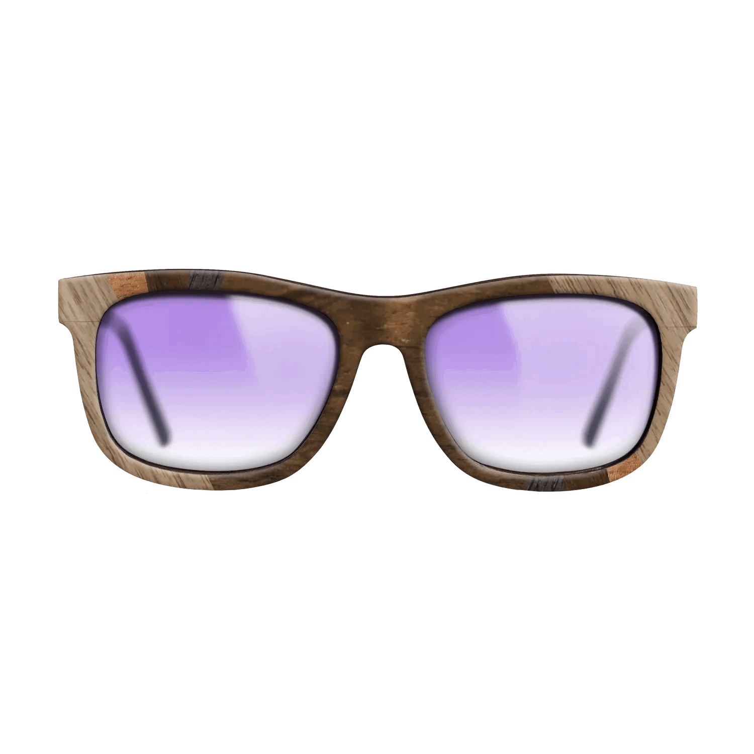 Italian Ebony,Fumed Oak,Koa,Ziricote Dark Quartered,Walnut Claro Light: Fractal - The Hero - Square - SIRIS wood optic