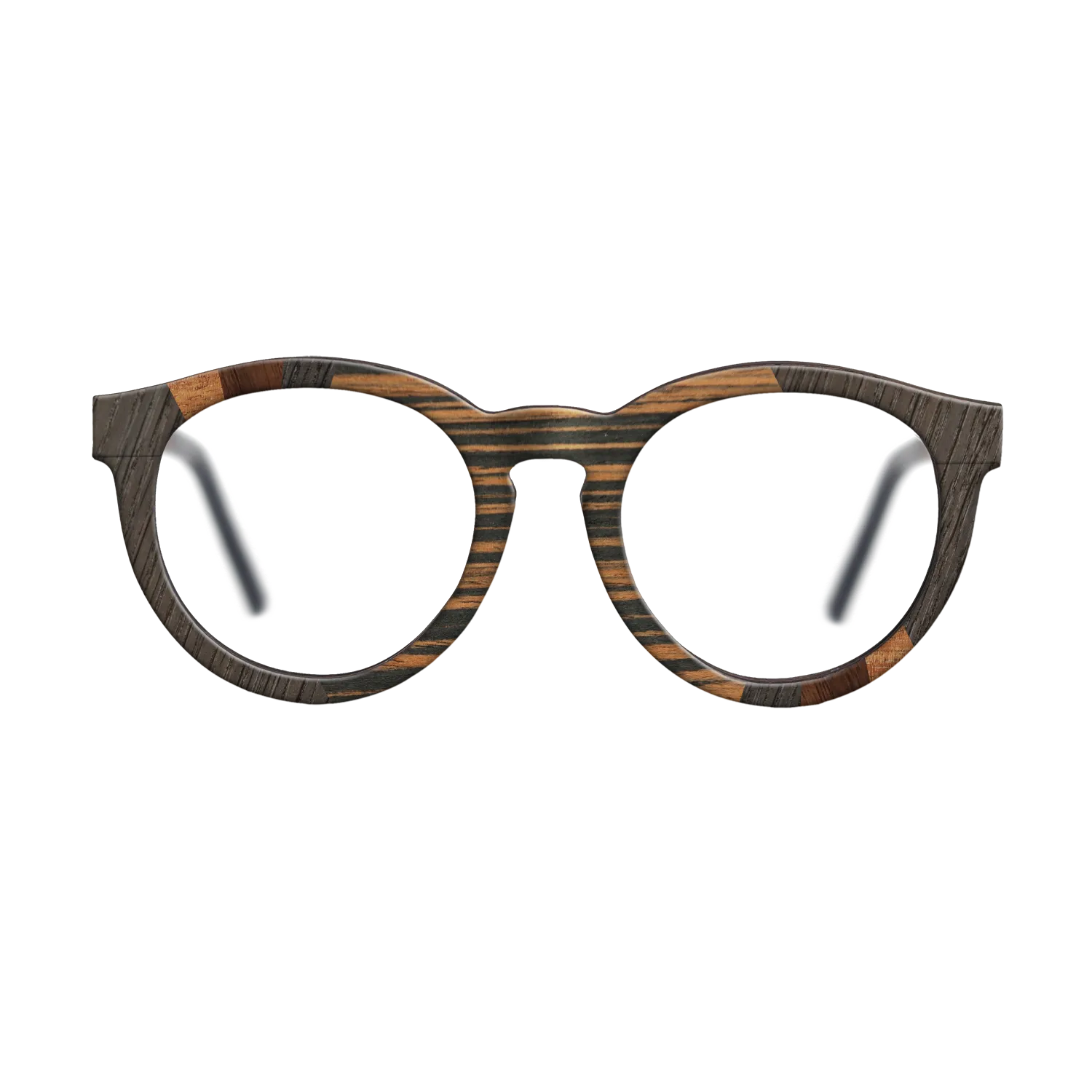 Italian Ebony,Fumed Oak,Koa,Ziricote Dark Quartered,Walnut Claro Light: Fractal - The Rebel - Round - SIRIS wood optic