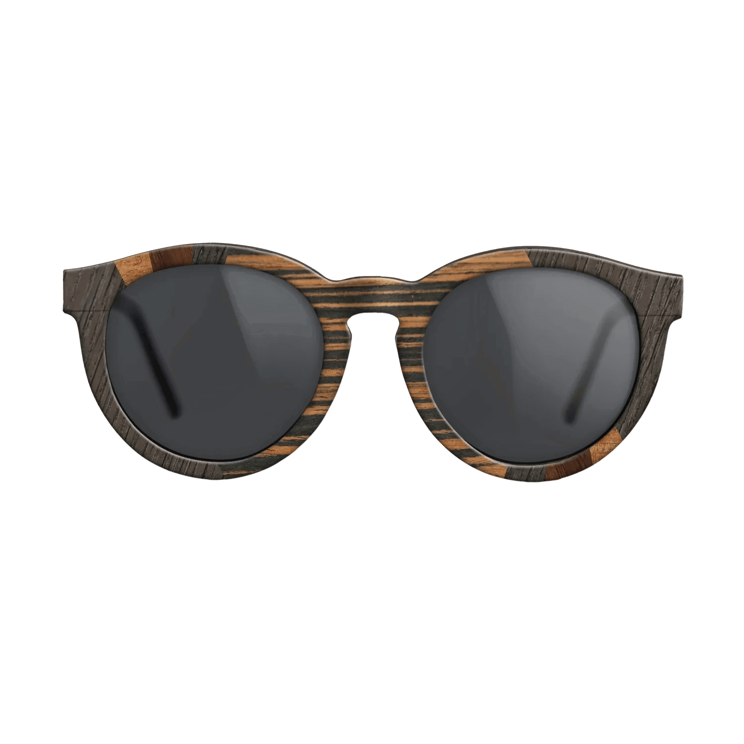 Italian Ebony,Fumed Oak,Koa,Ziricote Dark Quartered,Walnut Claro Light: Fractal - The Rebel - Round - SIRIS wood optic