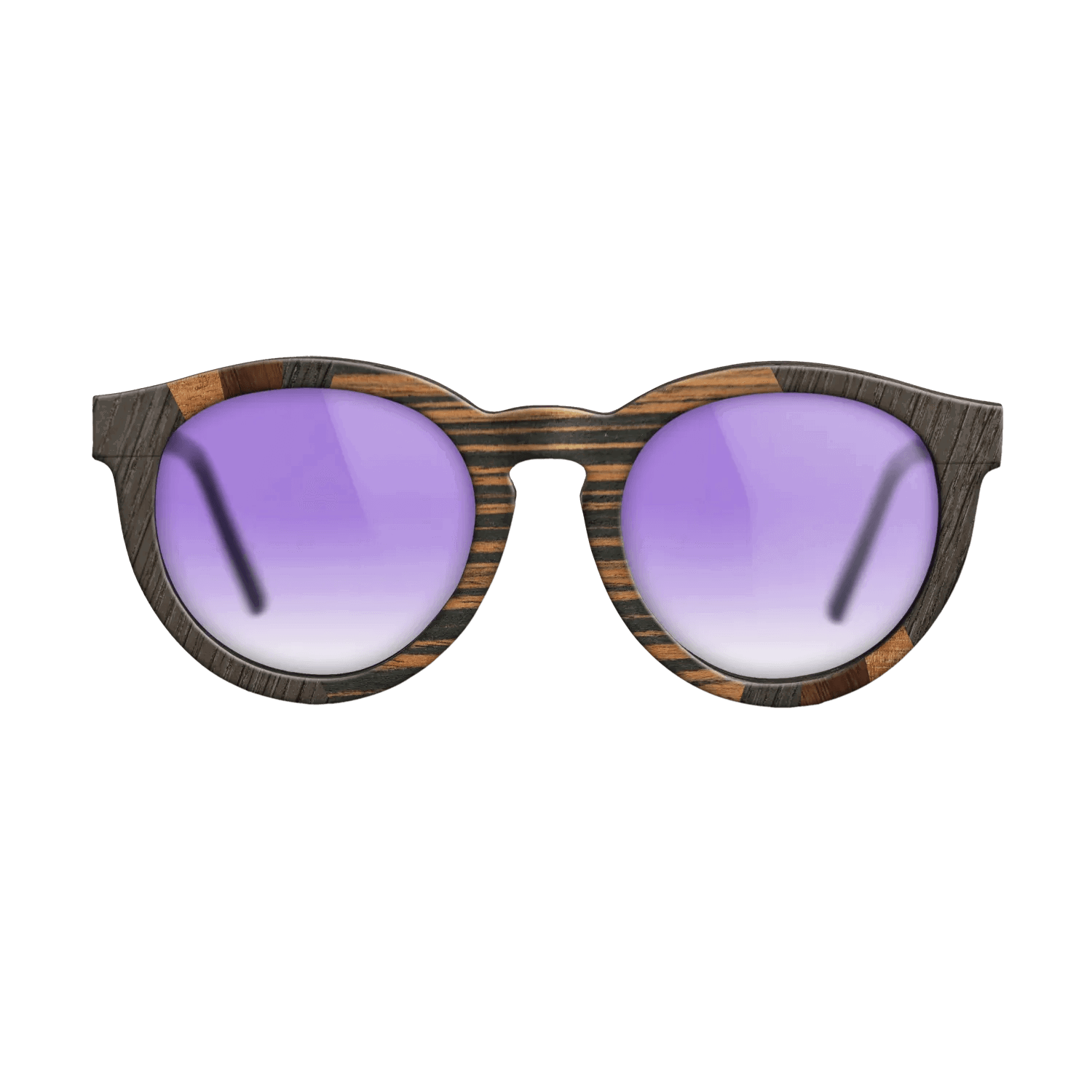 Italian Ebony,Fumed Oak,Koa,Ziricote Dark Quartered,Walnut Claro Light: Fractal - The Rebel - Round - SIRIS wood optic