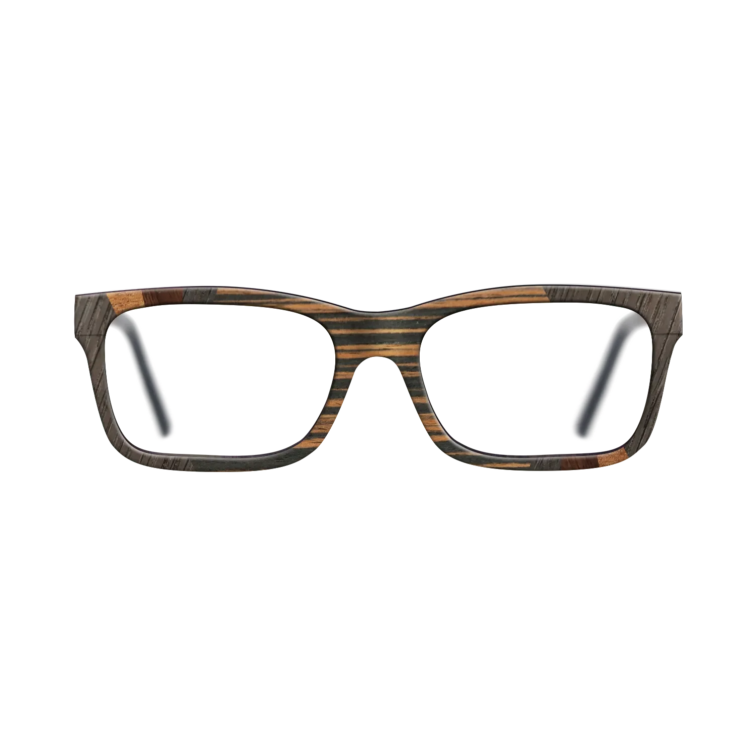 Italian Ebony,Fumed Oak,Koa,Ziricote Dark Quartered,Walnut Claro Light: Fractal - The Sage - Rectangle - SIRIS wood optic
