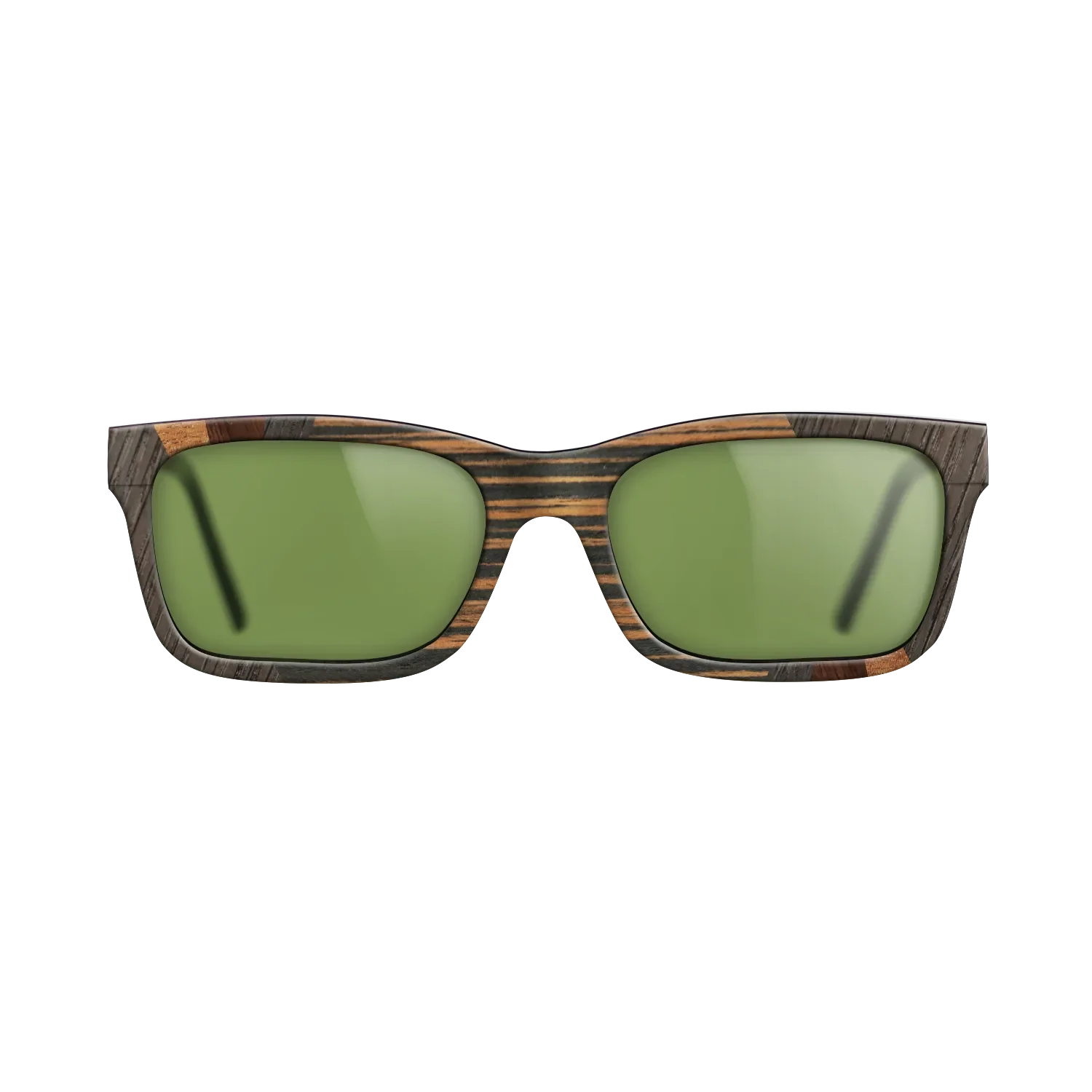 Italian Ebony,Fumed Oak,Koa,Ziricote Dark Quartered,Walnut Claro Light: Fractal - The Sage - Rectangle - SIRIS wood optic