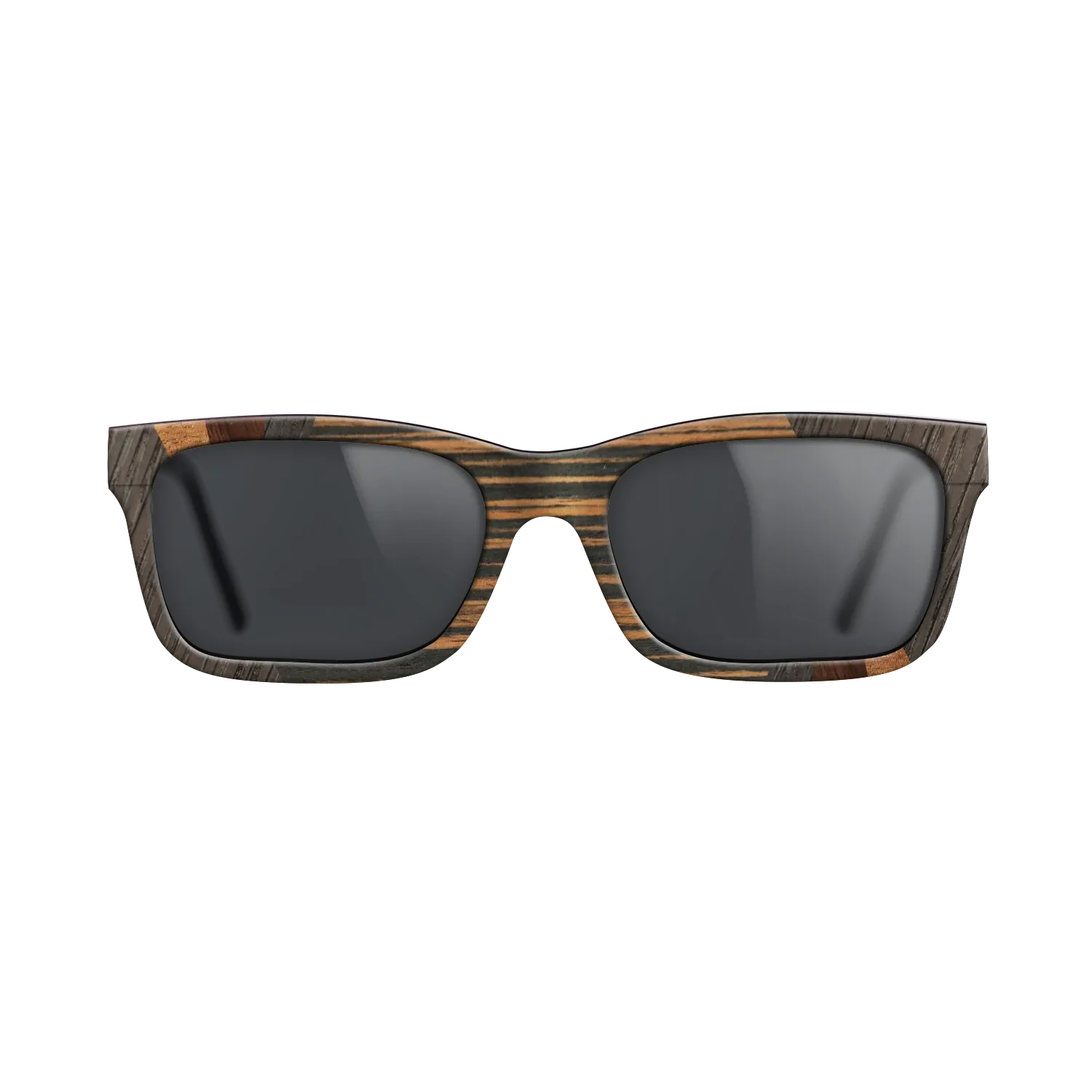 Italian Ebony,Fumed Oak,Koa,Ziricote Dark Quartered,Walnut Claro Light: Fractal - The Sage - Rectangle - SIRIS wood optic