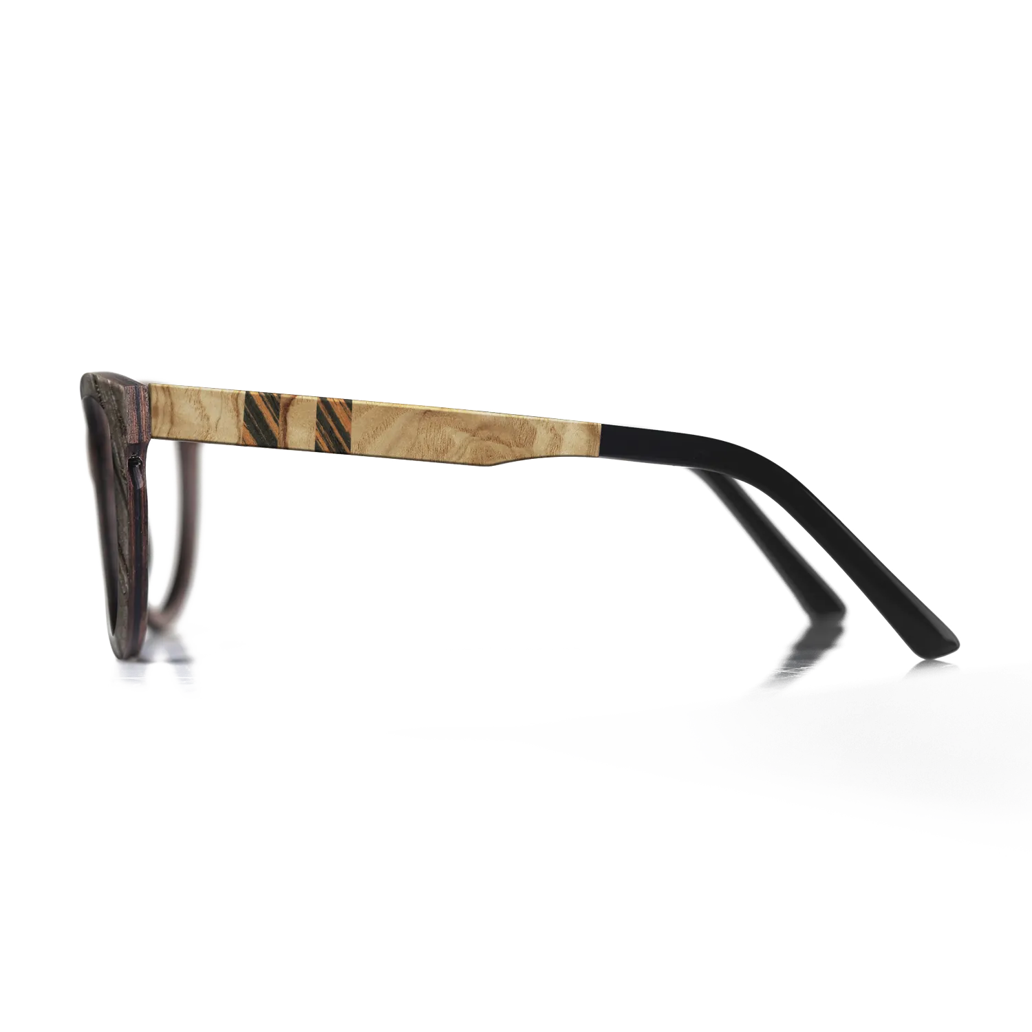 Italian Ebony,Fumed Oak,Olive Burl: Bauhaus - The Hero - Square - 1690 - SIRIS wood optic