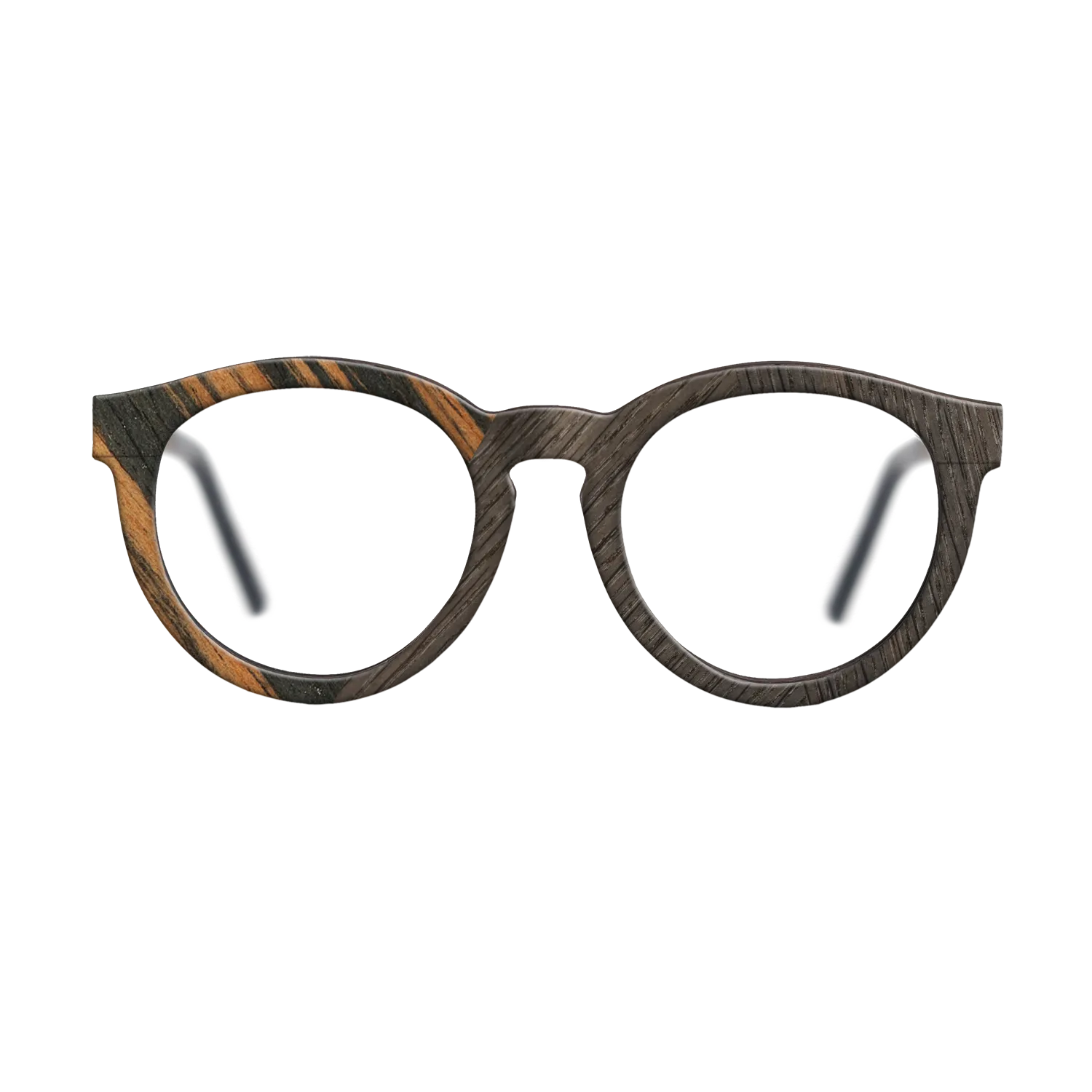 Italian Ebony,Fumed Oak,Olive Burl: Bauhaus - The Rebel - Round - 1690 Ocean Gradient