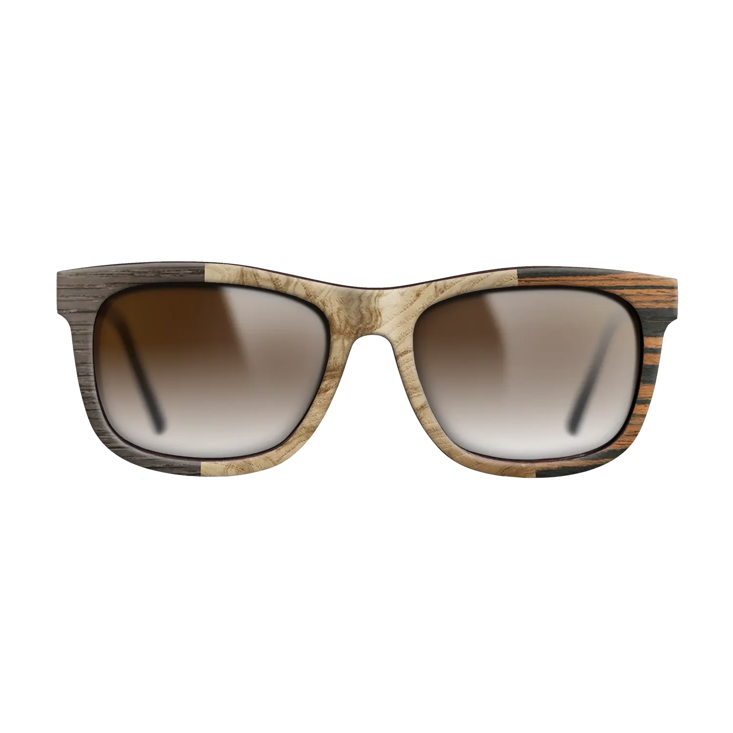 Italian Ebony,Fumed Oak,Olive Burl,Walnut Claro Dark: Patch - The Hero - Square - 2043 - SIRIS wood optic