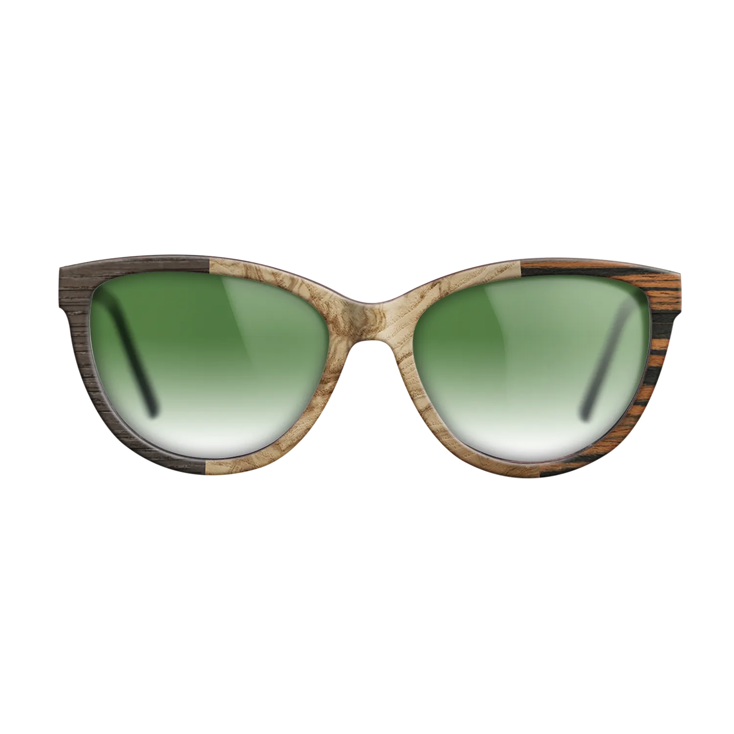 Italian Ebony,Fumed Oak,Olive Burl,Walnut Claro Dark: Patch - The Maiden - Cat - 2043 - SIRIS wood optic