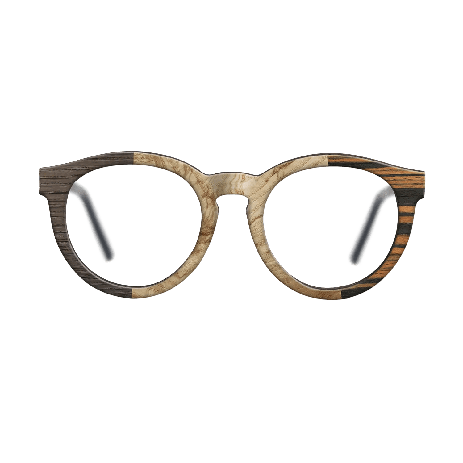 Italian Ebony,Fumed Oak,Olive Burl,Walnut Claro Dark: Patch - The Rebel - Round - 2043 - SIRIS wood optic