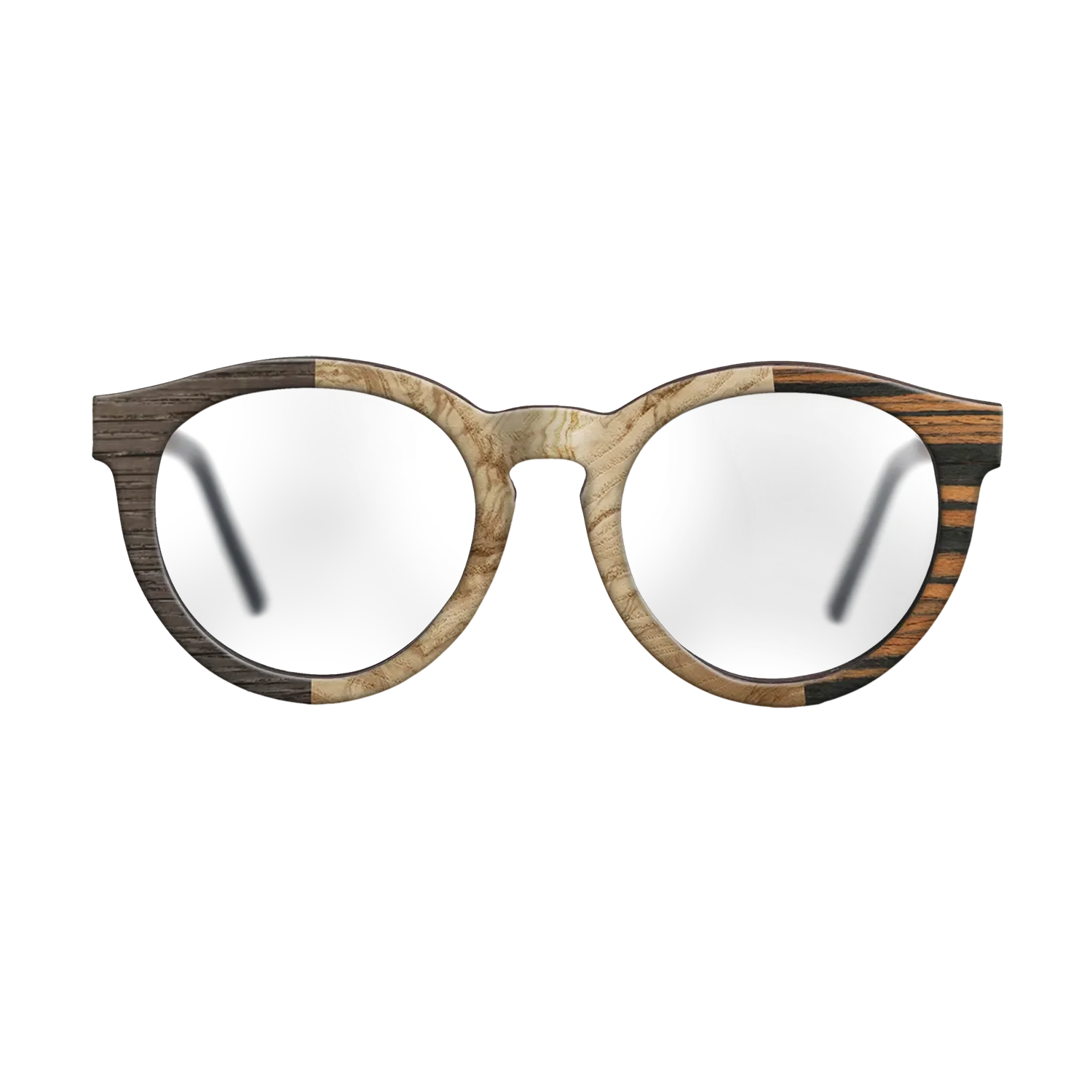 Italian Ebony,Fumed Oak,Olive Burl,Walnut Claro Dark: Patch - The Rebel - Round - 2043 - SIRIS wood optic
