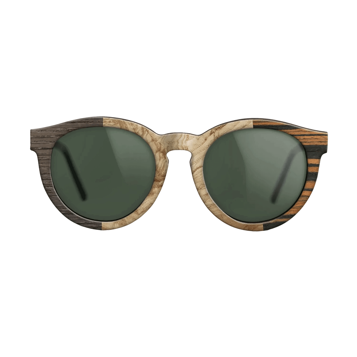 Italian Ebony,Fumed Oak,Olive Burl,Walnut Claro Dark: Patch - The Rebel - Round - 2043 - SIRIS wood optic