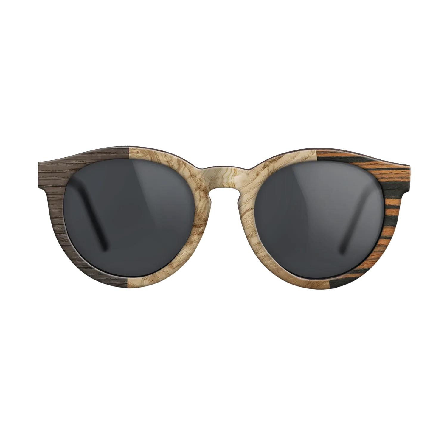 Italian Ebony,Fumed Oak,Olive Burl,Walnut Claro Dark: Patch - The Rebel - Round - 2043 - SIRIS wood optic