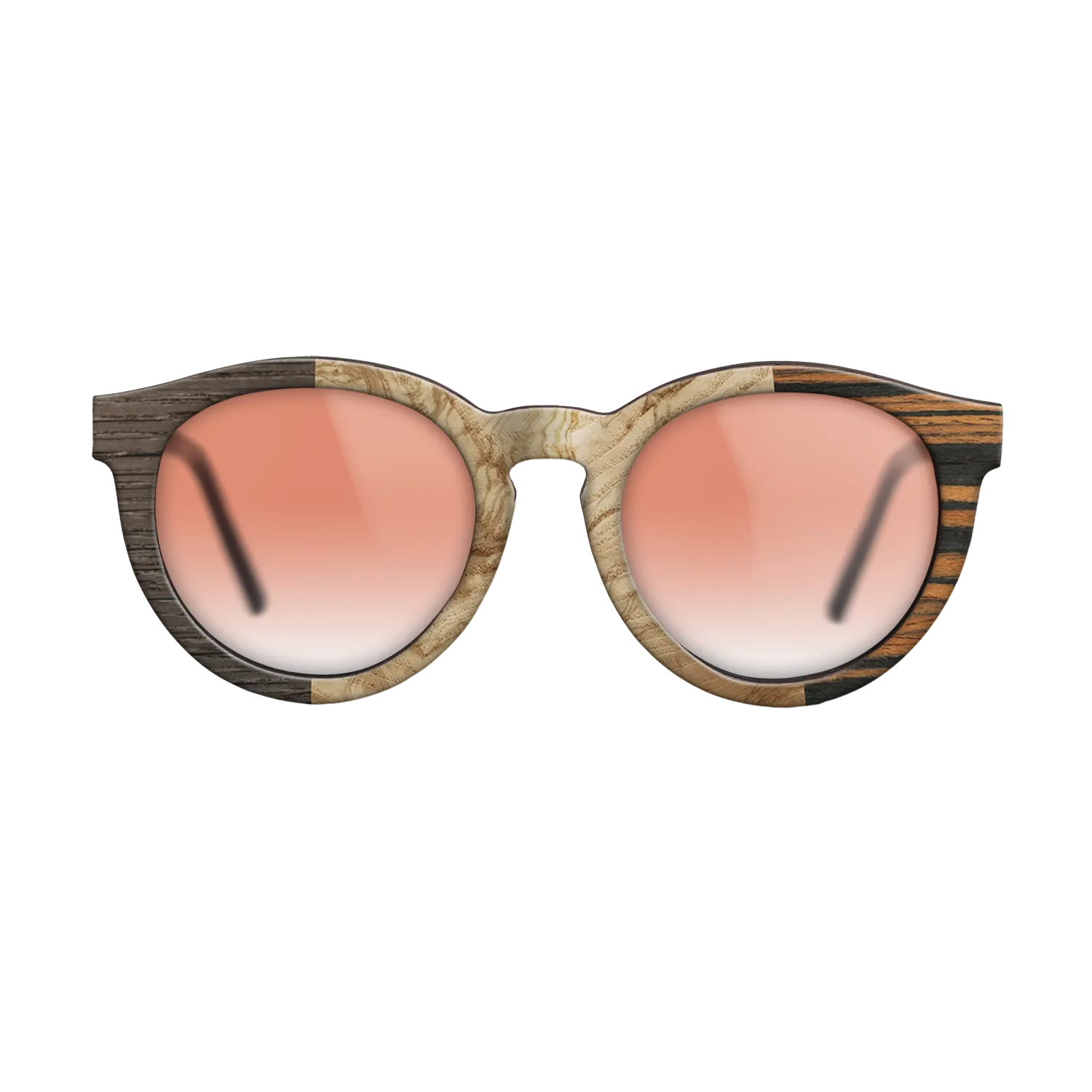 Italian Ebony,Fumed Oak,Olive Burl,Walnut Claro Dark: Patch - The Rebel - Round - 2043 - SIRIS wood optic