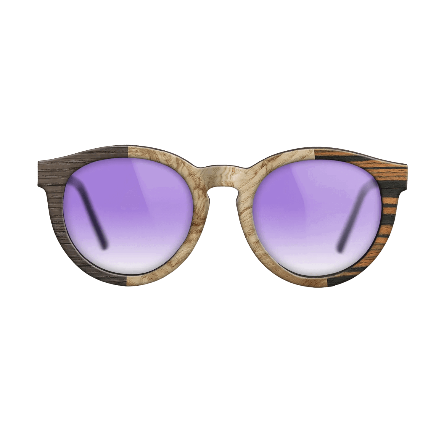 Italian Ebony,Fumed Oak,Olive Burl,Walnut Claro Dark: Patch - The Rebel - Round - 2043 - SIRIS wood optic