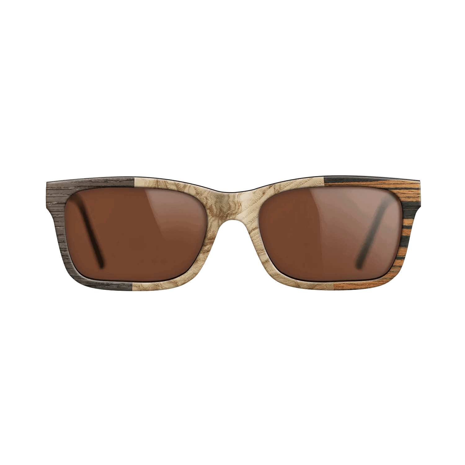 Italian Ebony,Fumed Oak,Olive Burl,Walnut Claro Dark: Patch - The Sage - Rectangle - 2043 - SIRIS wood optic