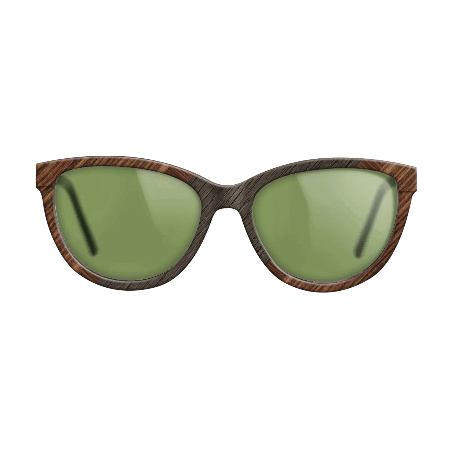 Italian Ebony,Fumed Oak,Rosewood Reconstituted: Angle Cut - The Maiden - Cat - 1937 - SIRIS wood optic